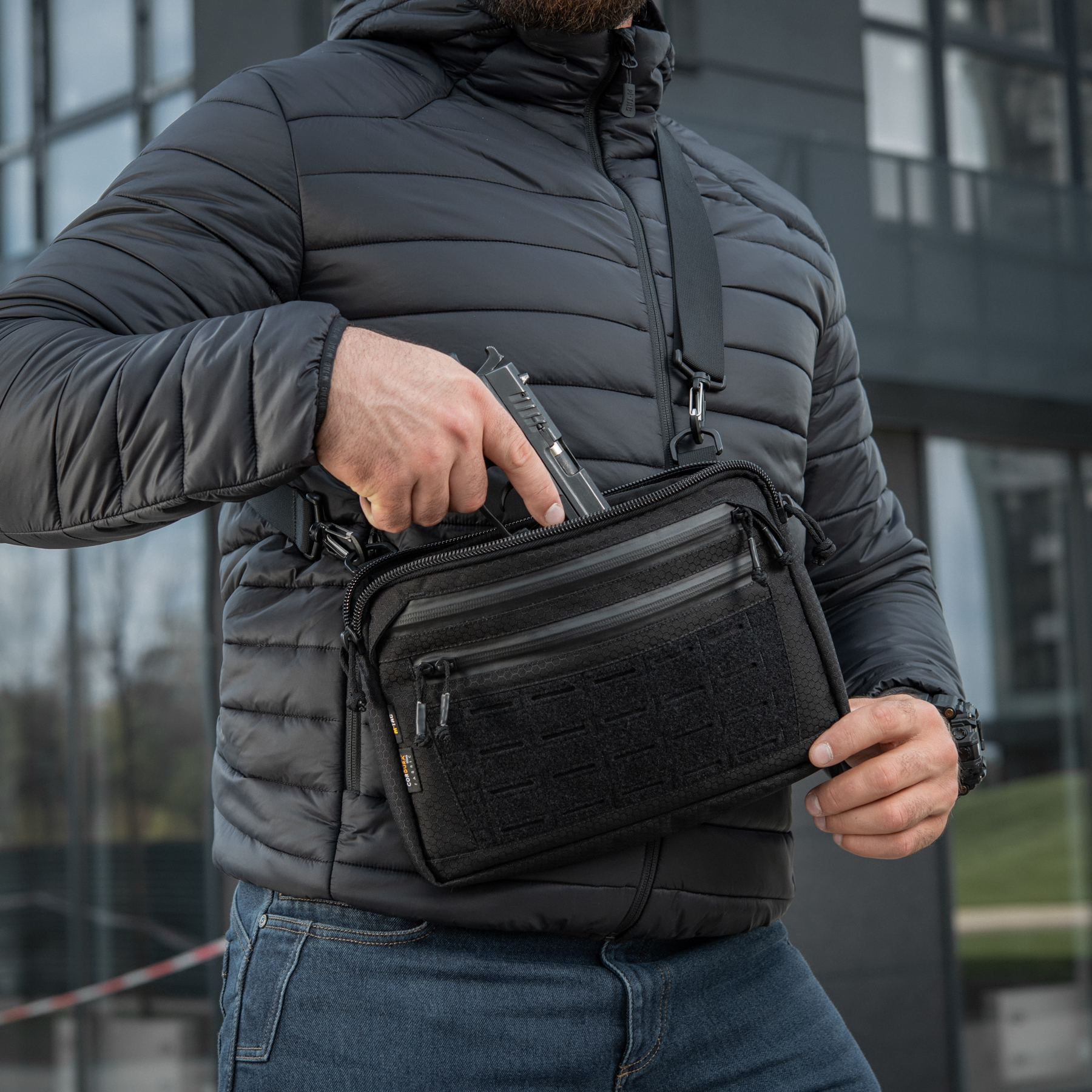 M-Tac сумка Admin Bag Medium Elite з липучкою Hex Black M-Tac сумка Admin Bag Medium Elite з липучкою Hex Black — изображение 28