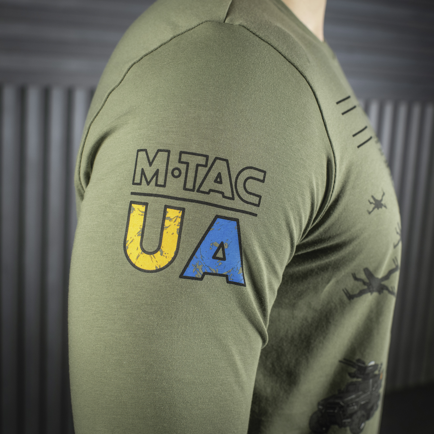 M-Tac футболка UA довгий рукав Side Light Olive M-Tac футболка UA довгий рукав Side Light Olive — изображение 16