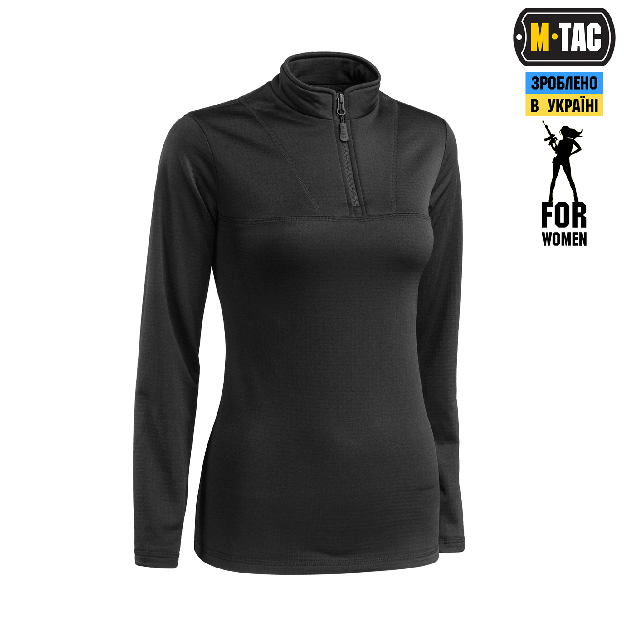 M-Tac термосорочка фліс Delta Level 2 Lady Black M-Tac термосорочка фліс Delta Level 2 Lady Black — изображение 3