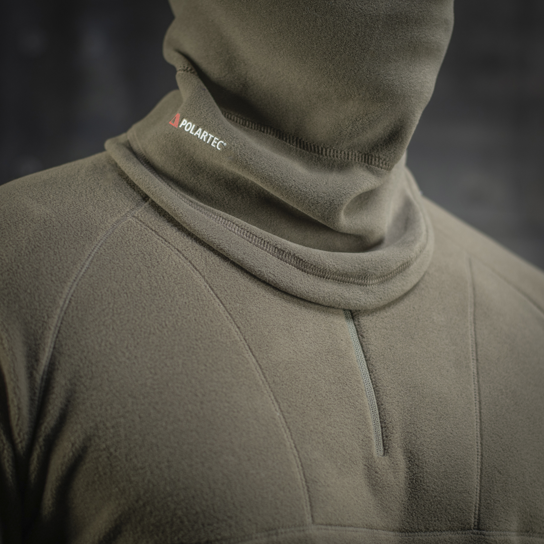 M-Tac шарф-труба анатомический Polartec Dark Olive M-Tac шарф-труба анатомічний Polartec Dark Olive — изображение 9