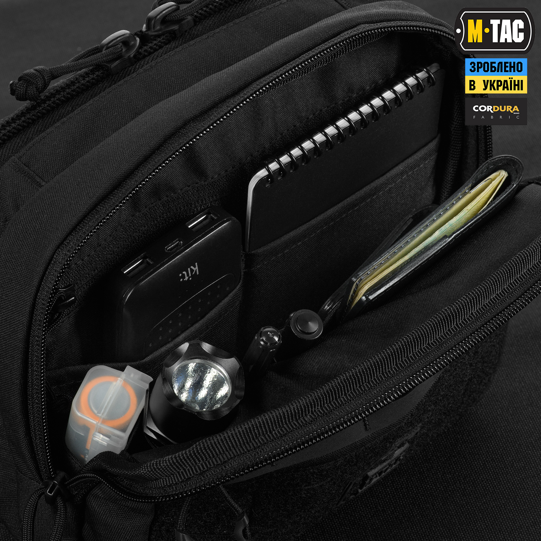 M-Tac сумка EDC Bag Elite Black M-Tac сумка EDC Bag Elite Black — изображение 8