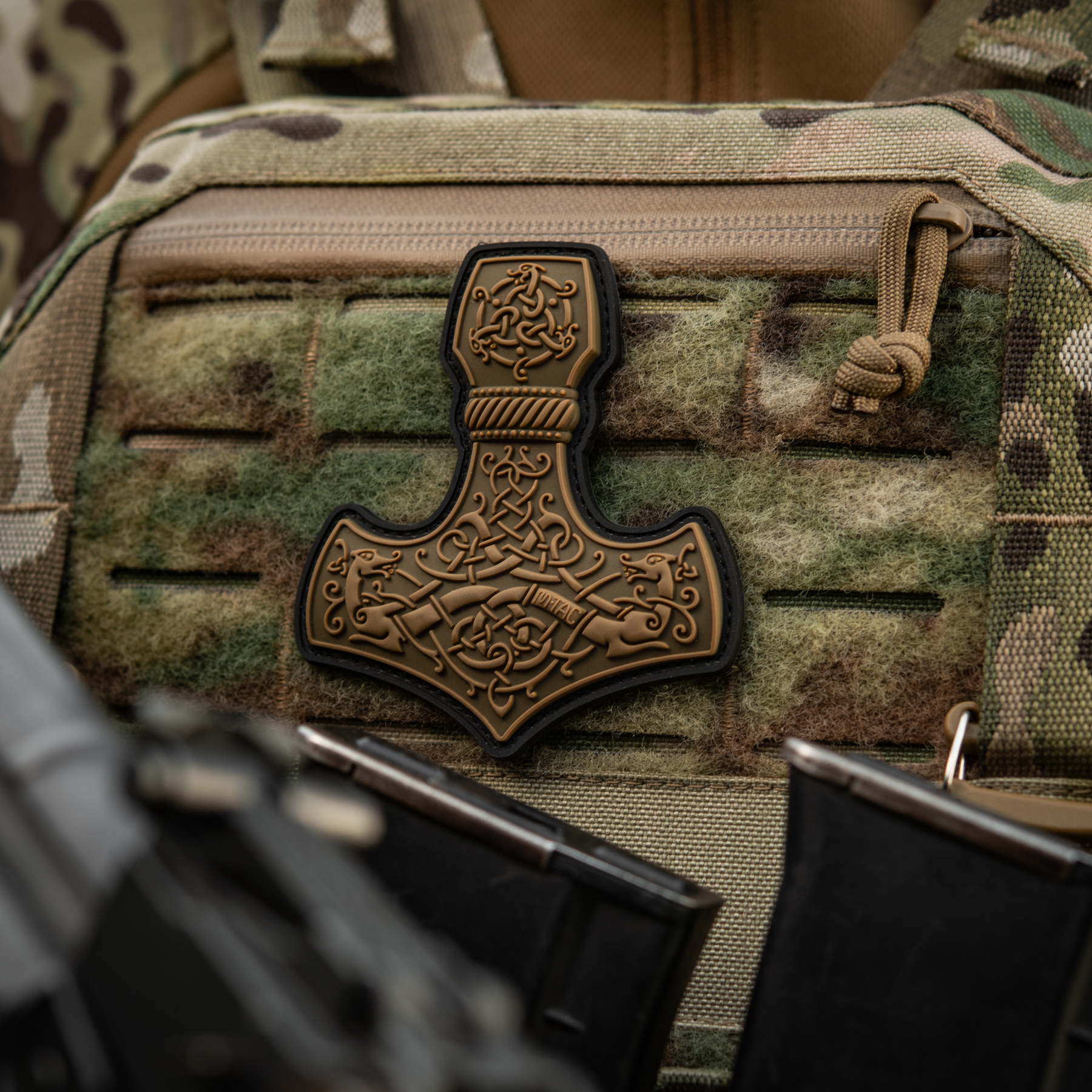 M-Tac нашивка Mjölnir Large PVC Coyote M-Tac нашивка Mjölnir Large PVC Coyote - Зображення 4