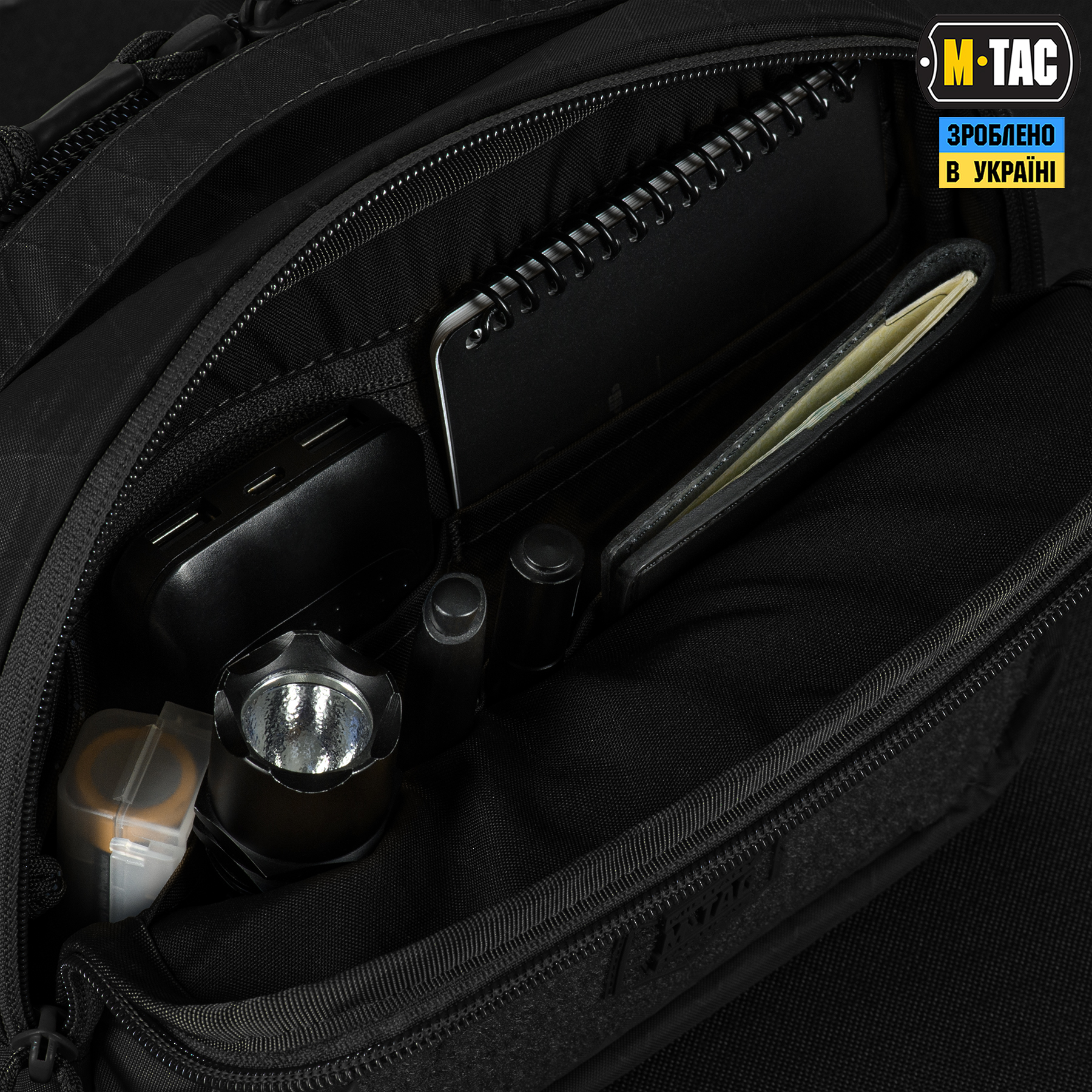 M-Tac сумка EDC Bag X-Pac Elite Black M-Tac сумка EDC Bag X-Pac Elite Black — изображение 11