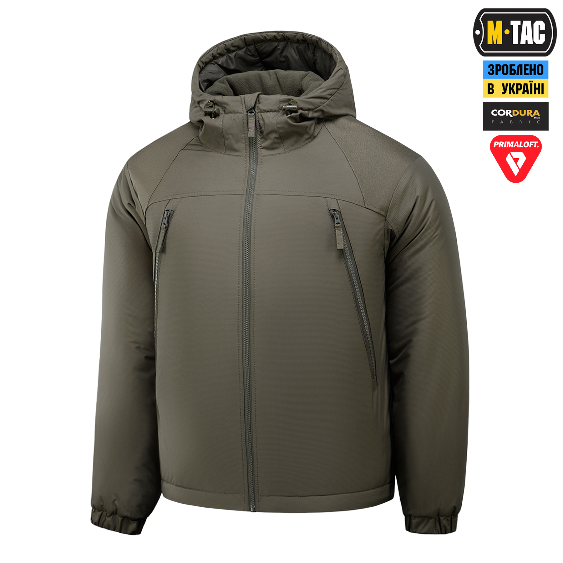 M-Tac куртка зимова Alpha Basic Primaloft Dark Olive M-Tac куртка зимова Alpha Basic Primaloft Dark Olive