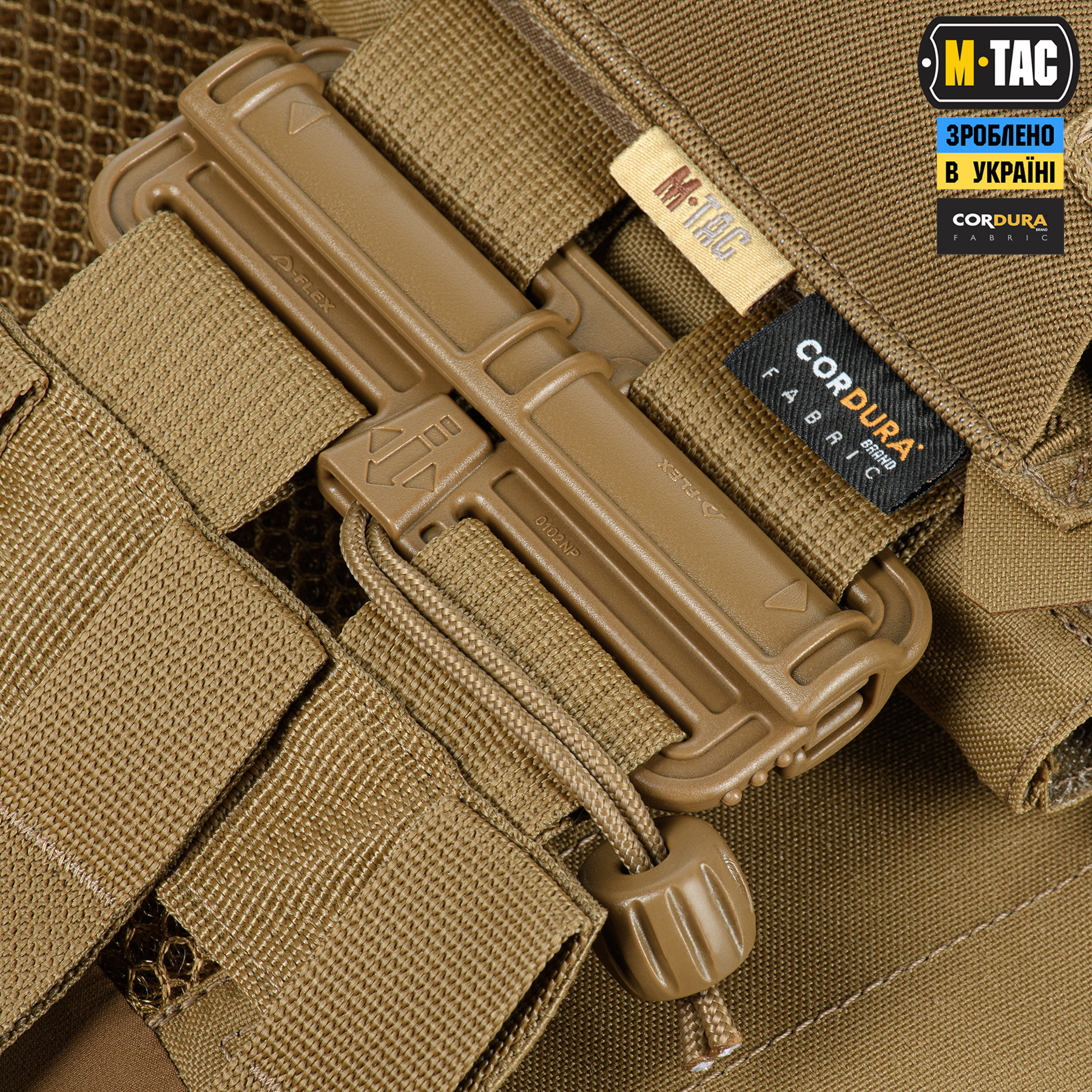 M-Tac плитоноска Cuirass Elite Coyote M-Tac плитоноска Cuirass Elite Coyote - Зображення 6