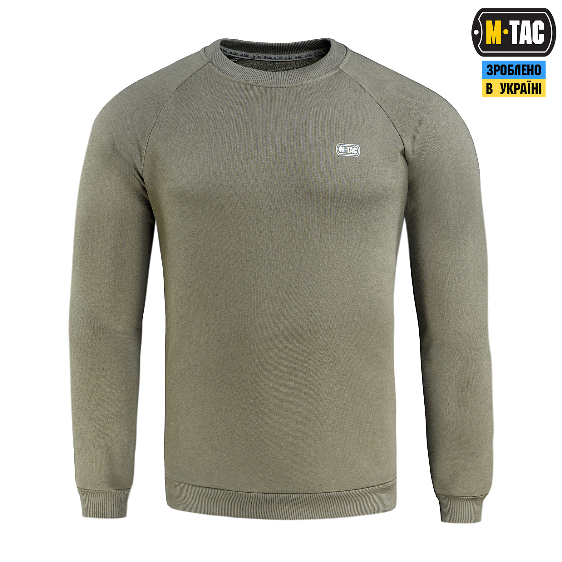 M-Tac свитшот Cotton Dark Olive M-Tac світшот Cotton Dark Olive — изображение 2