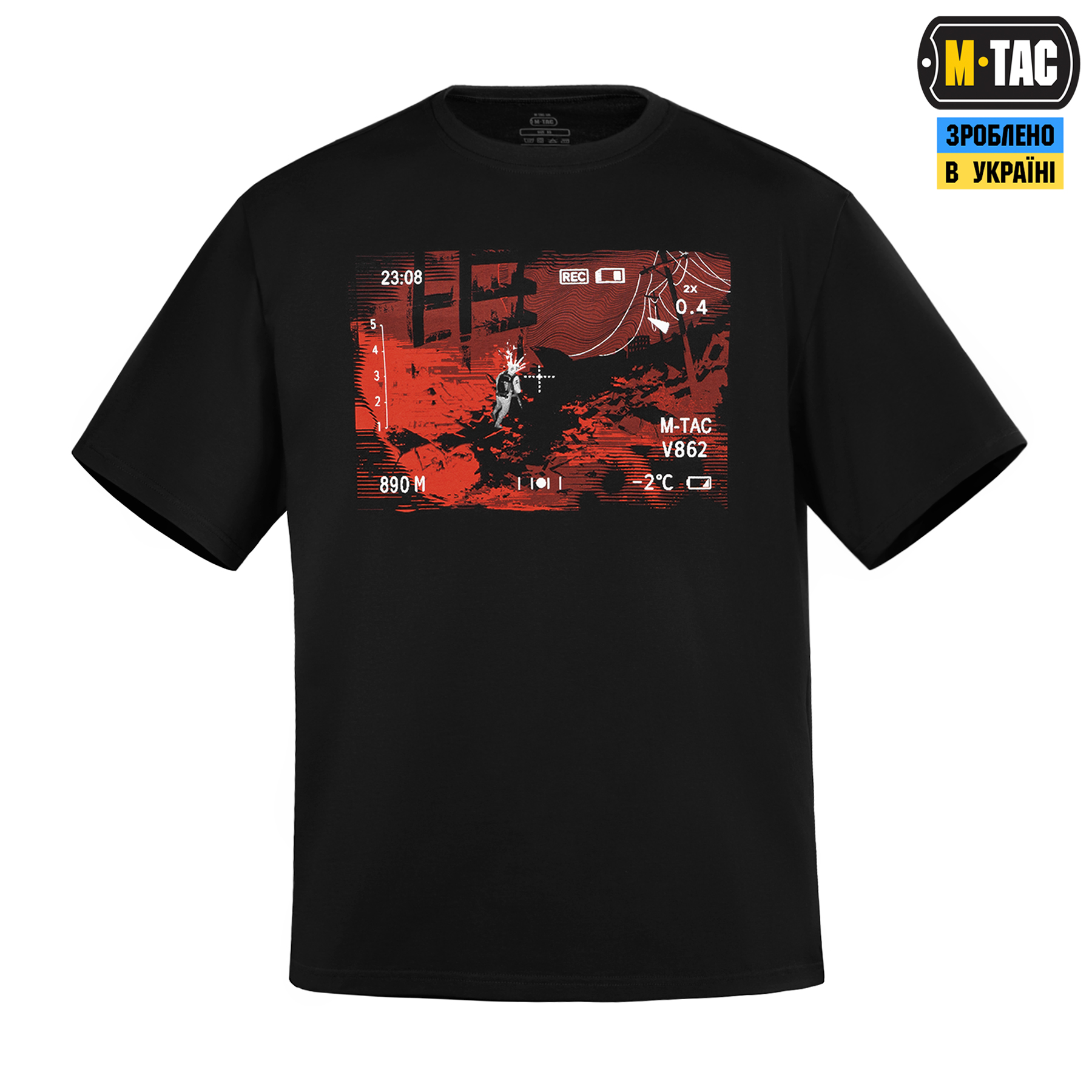 M-Tac футболка One Shot Oversize Black M-Tac футболка One Shot Oversize Black - Зображення 2