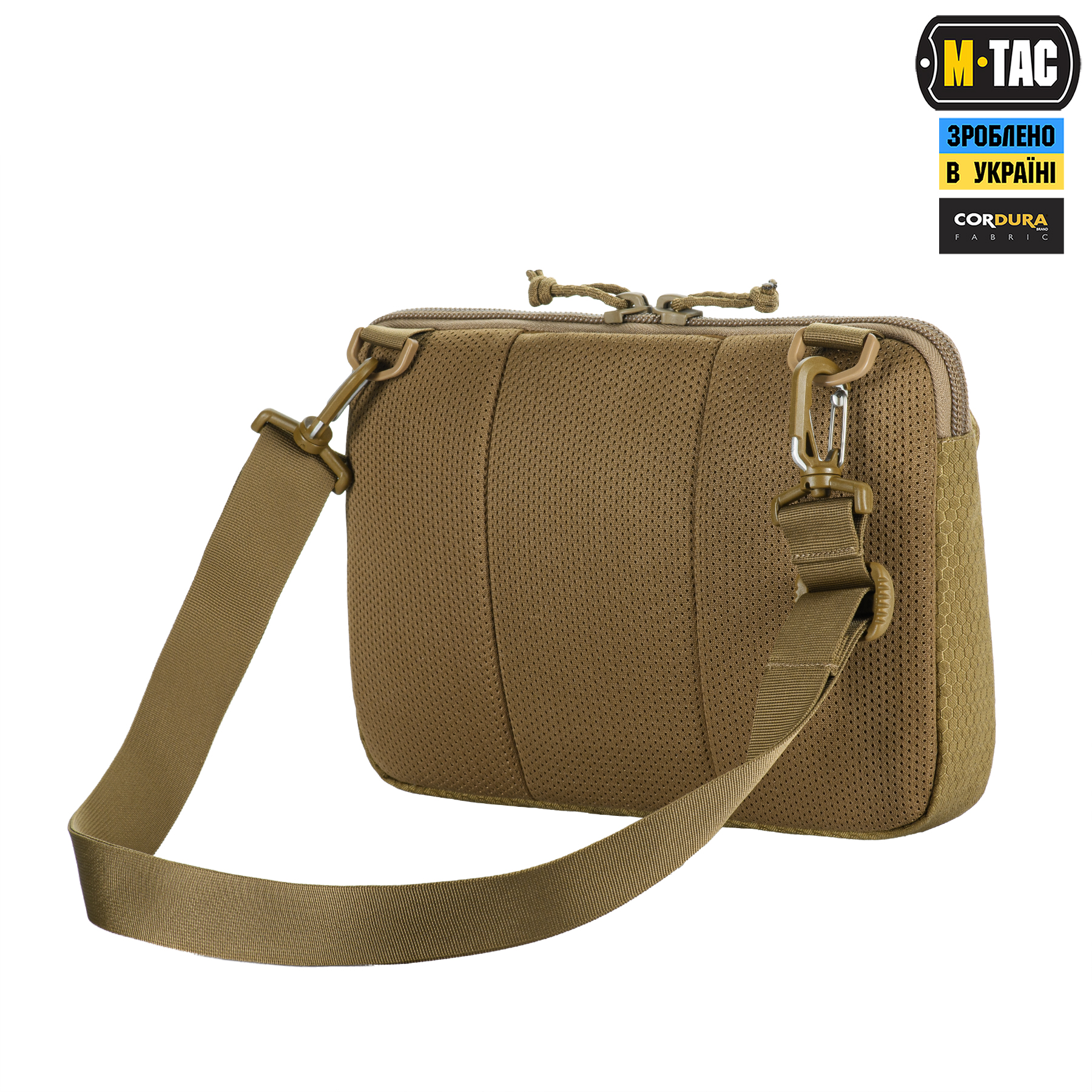 M-Tac сумка Admin Bag Medium Elite з липучкою Hex Coyote M-Tac сумка Admin Bag Medium Elite з липучкою Hex Coyote — изображение 4