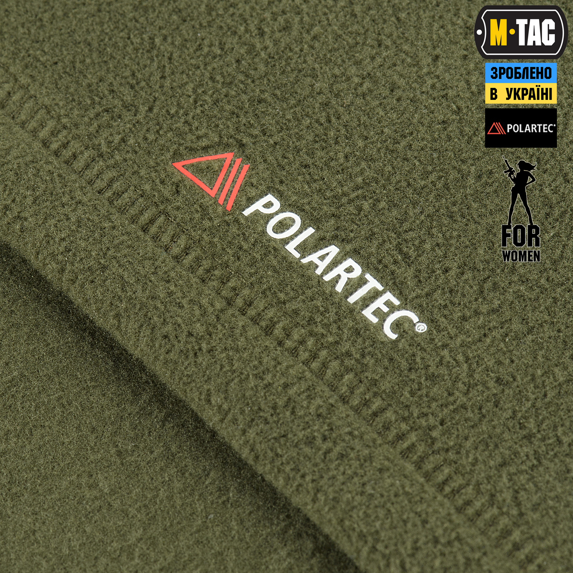 M-Tac кофта Delta Polartec Lady Army Olive M-Tac кофта Delta Polartec Lady Army Olive - Зображення 6