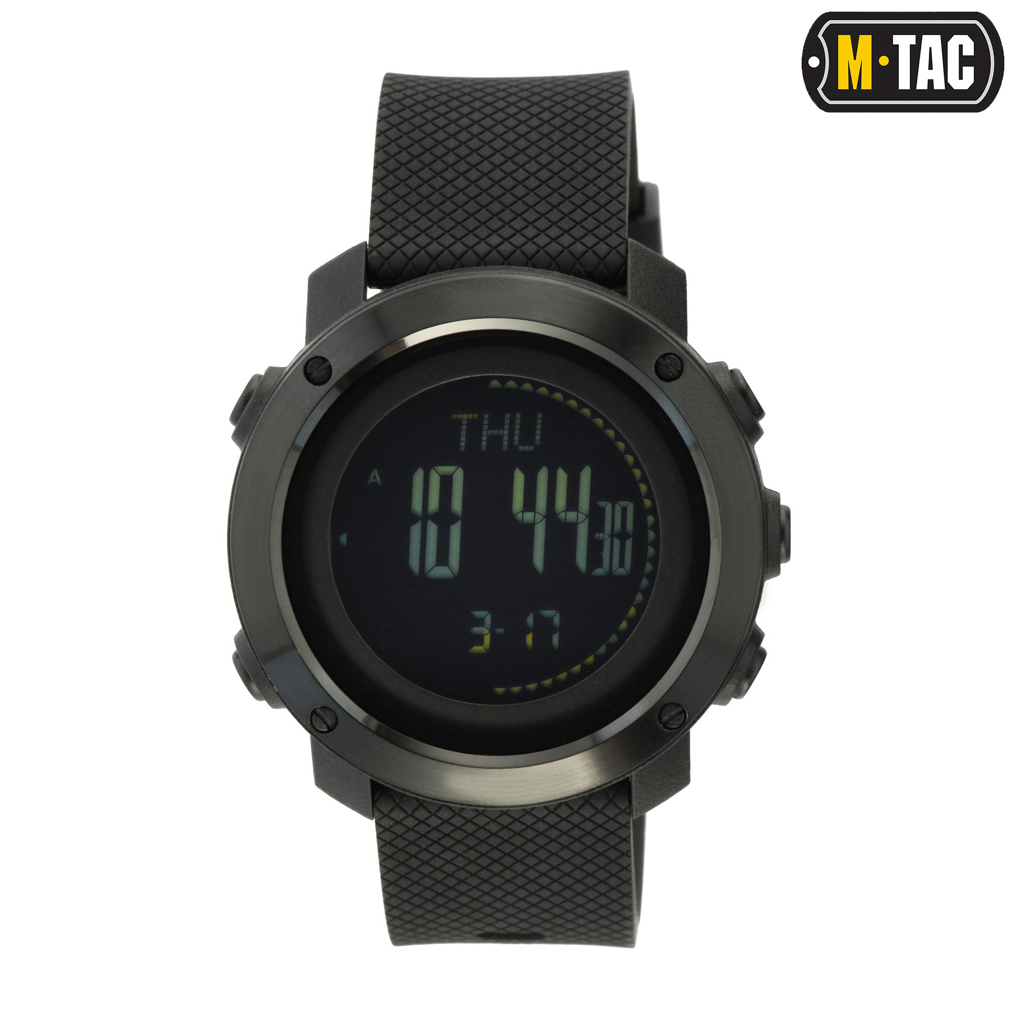 M-Tac годинник тактичний мультифункціональний Black M-Tac годинник тактичний мультифункціональний Black - Зображення 2