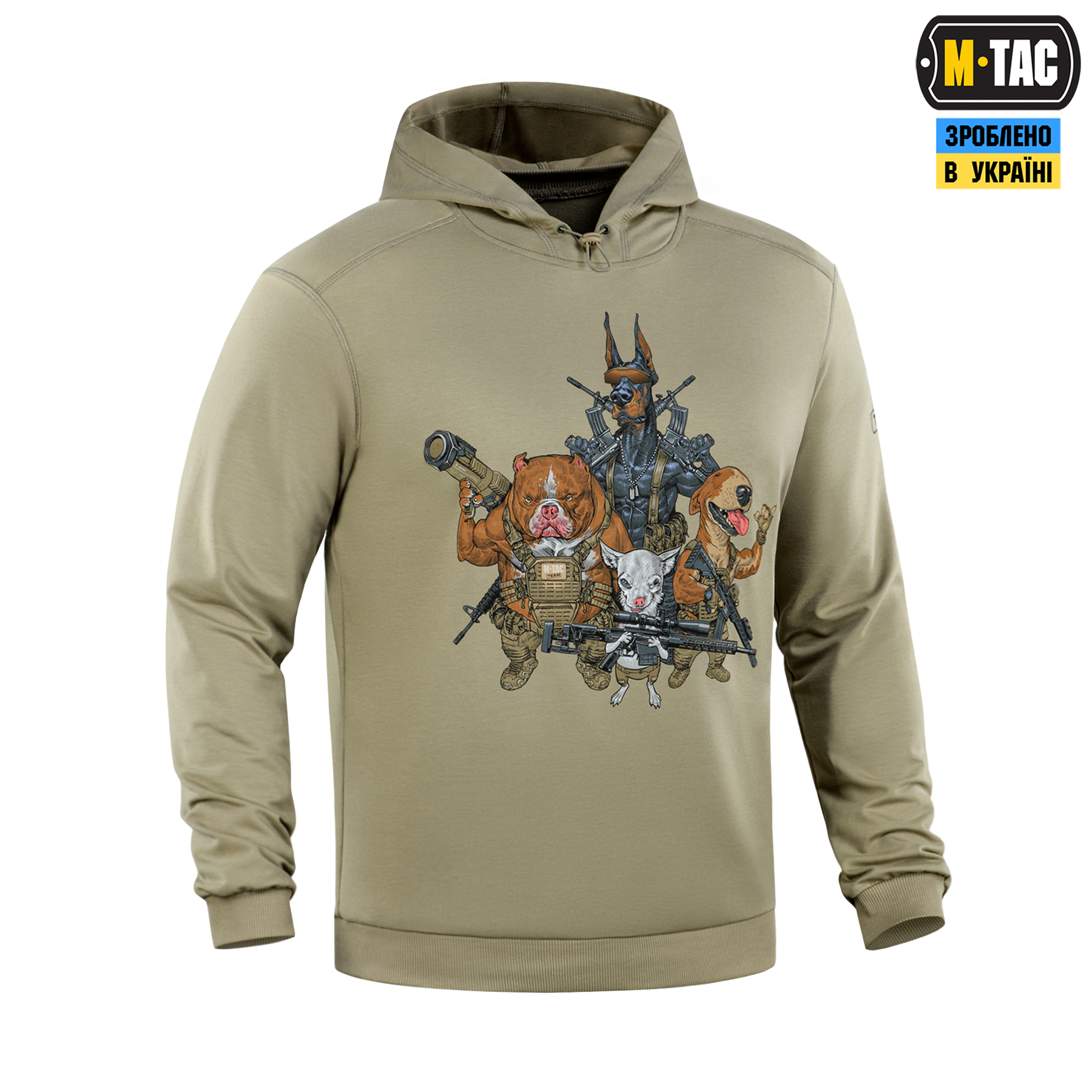 M-Tac кофта Hoodie Rex Team Tan M-Tac кофта Hoodie Rex Team Tan - Зображення 3