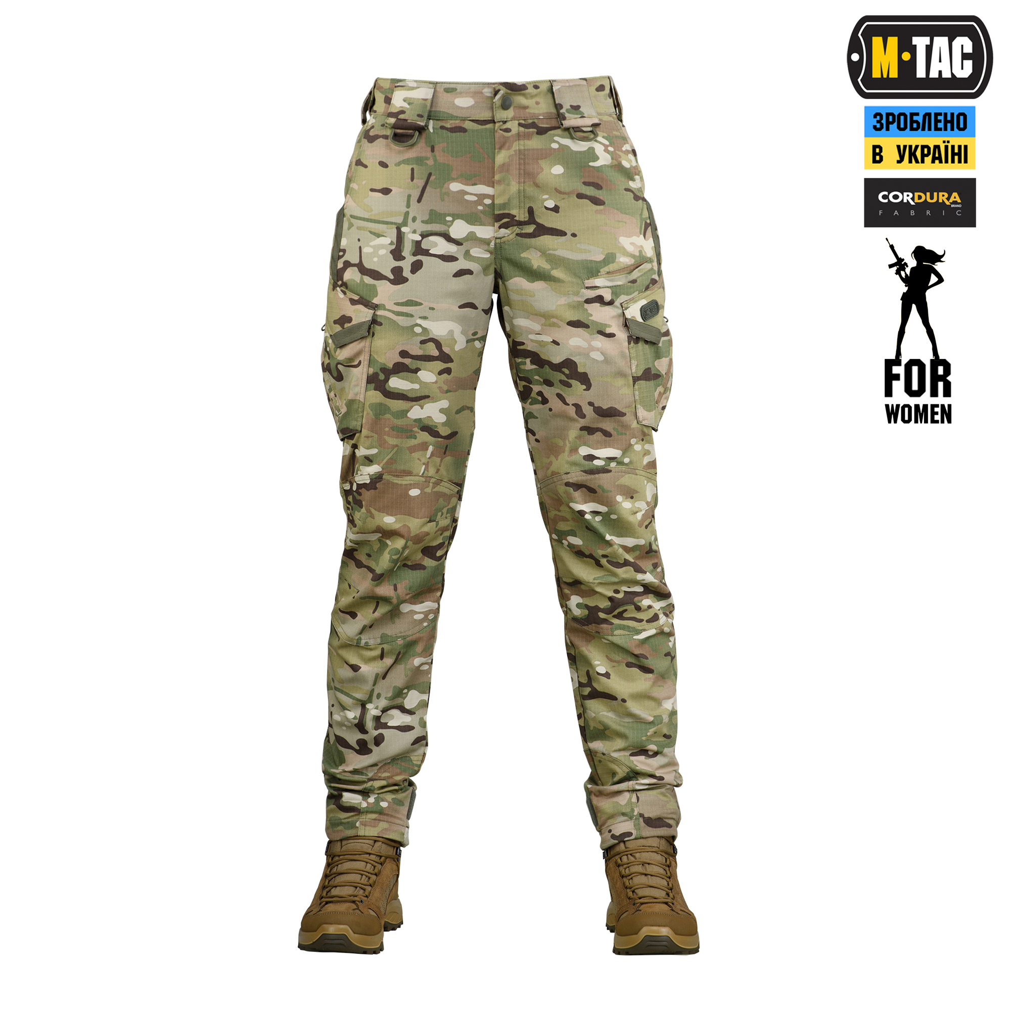 M-Tac штаны Aggressor Lady рип-стоп MC M-Tac штани Aggressor Lady ріп-стоп MC — изображение 2