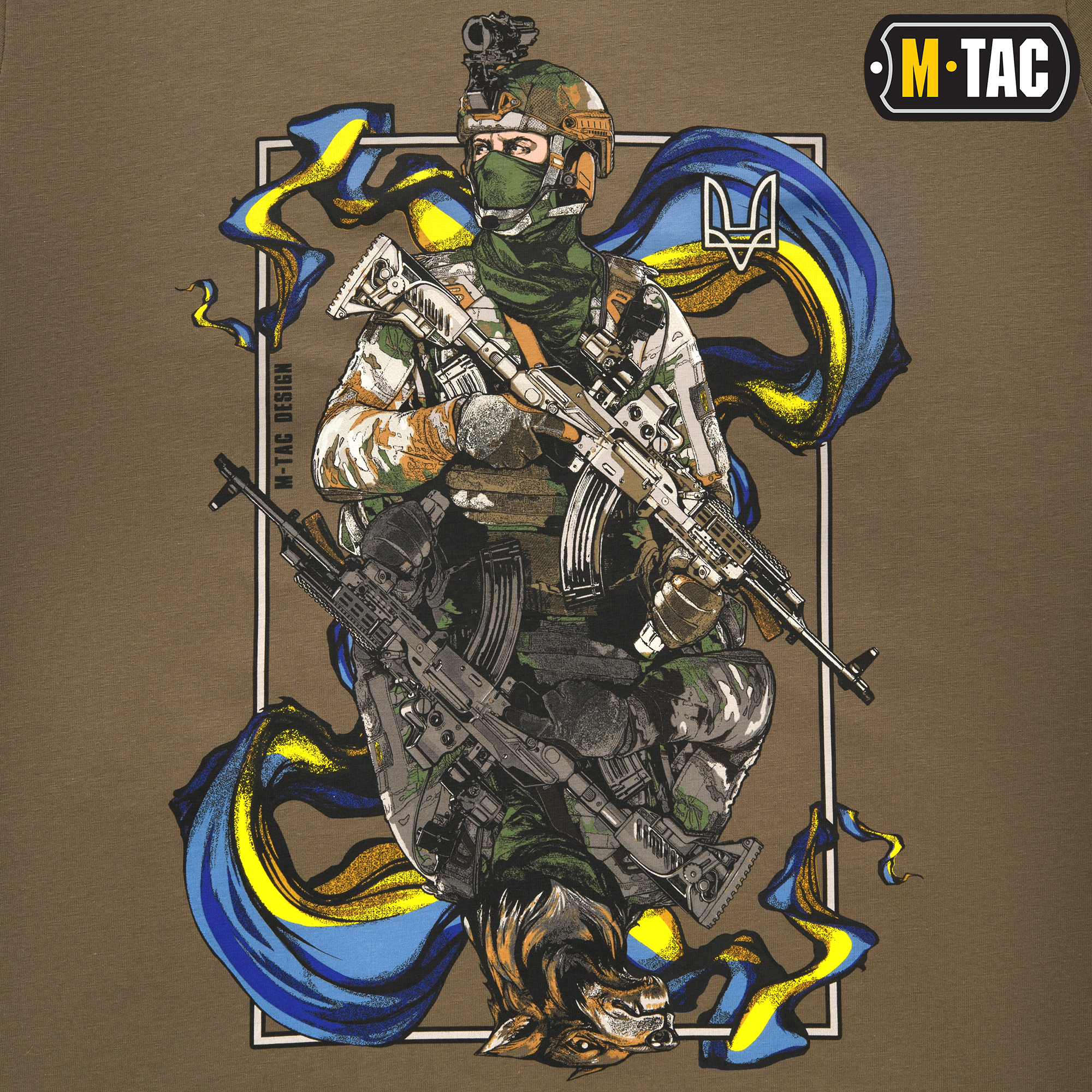 M-Tac футболка Вовкулака Olive M-Tac футболка Вовкулака Olive - Зображення 5