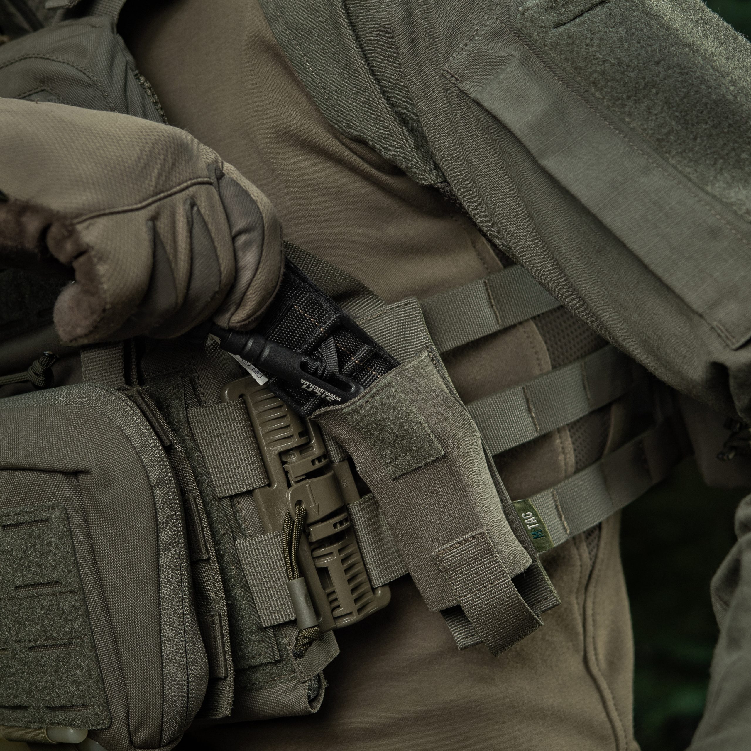 M-Tac підсумок для турнікета еластичний на MOLLE Gen.II Ranger Green M-Tac підсумок для турнікета еластичний на MOLLE Gen.II Ranger Green - Зображення 12