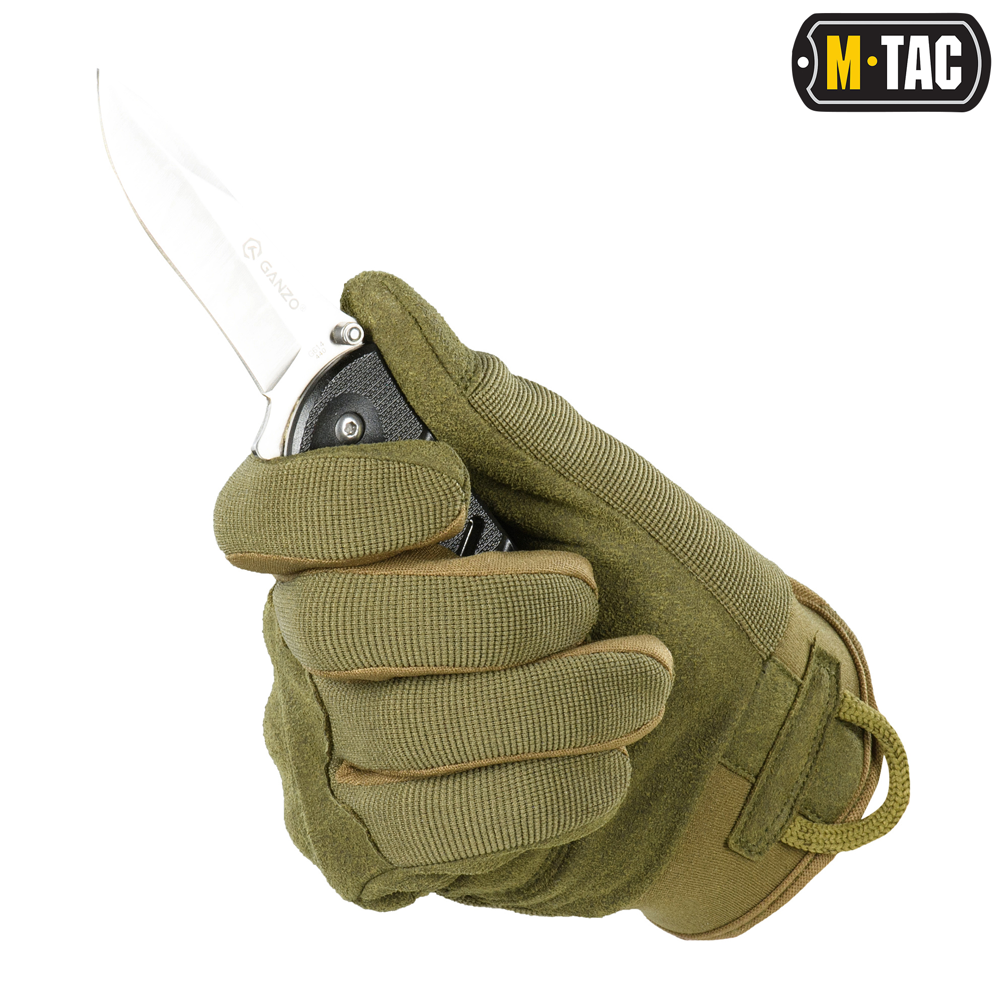 M-Tac рукавички Assault Tactical Mk.5 Olive M-Tac рукавички Assault Tactical Mk.5 Olive - Зображення 5