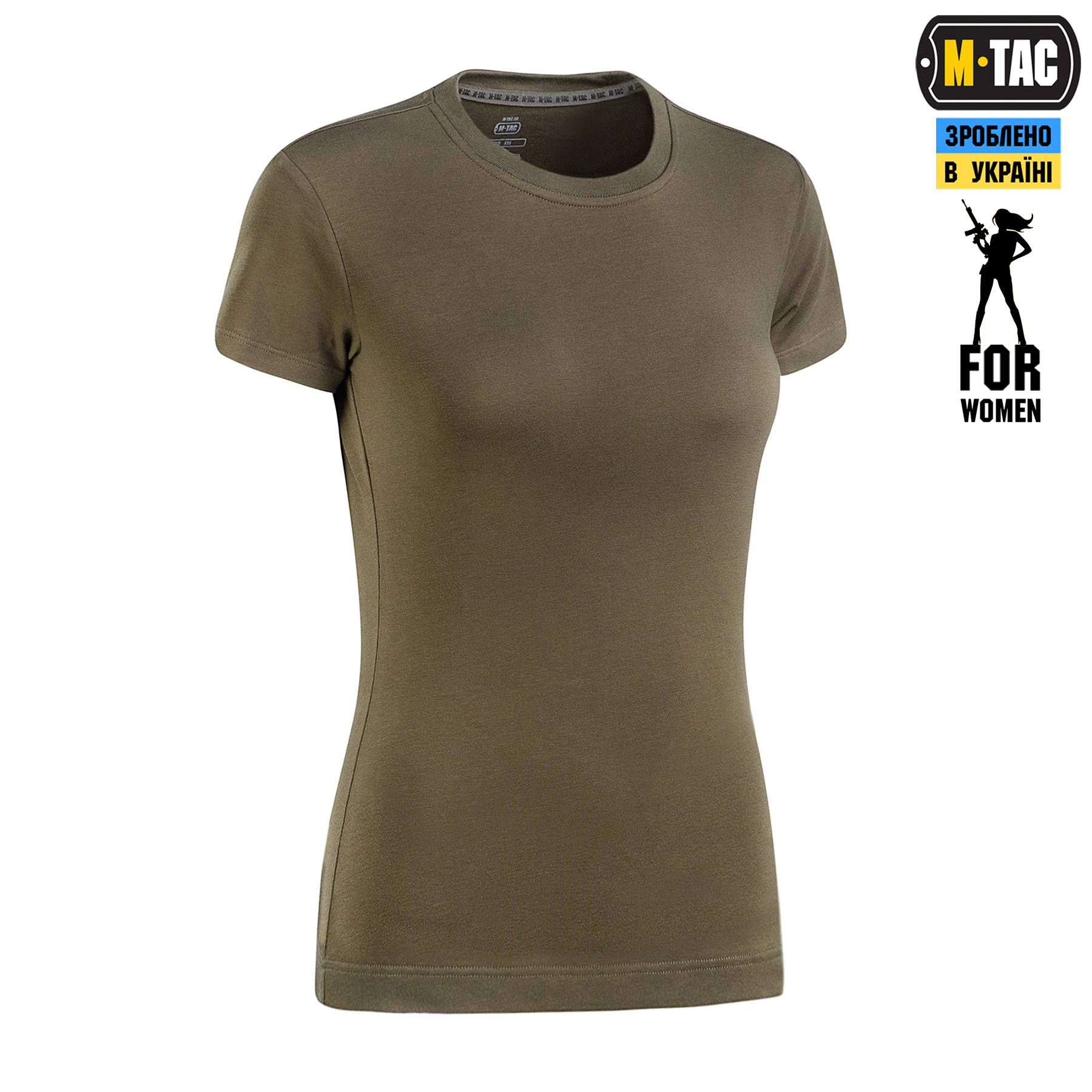 M-Tac футболка 93/7 Summer Lady Dark Olive M-Tac футболка 93/7 Summer Lady Dark Olive — изображение 4