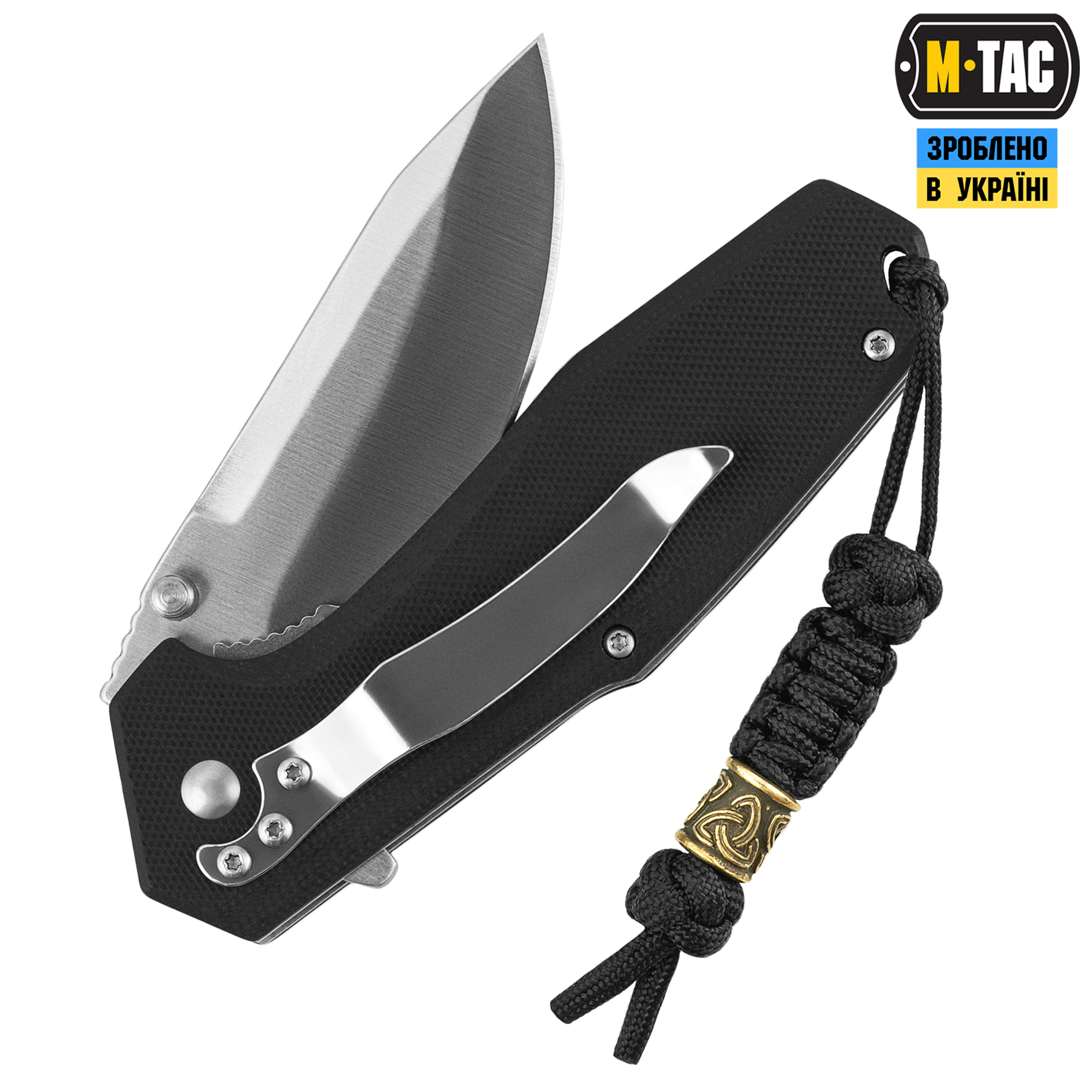 M-Tac темляк Scandinavian Small Трикветр Black M-Tac темляк Scandinavian Small Трикветр Black - Зображення 2