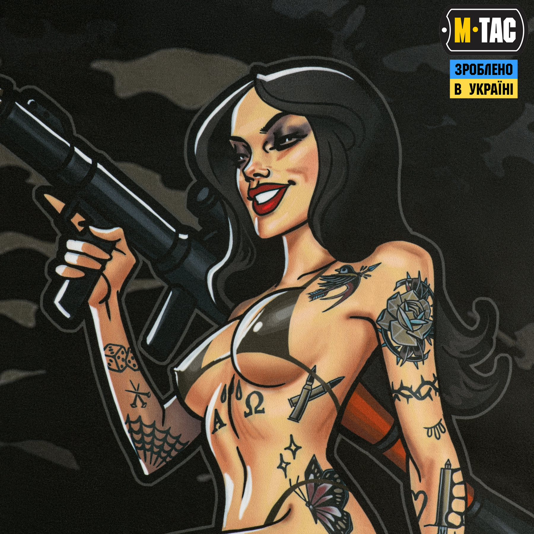 M-Tac панель для нашивок Tactical girl RPG 900x1300 Black MC M-Tac панель для нашивок Tactical girl RPG 900x1300 Black MC - Зображення 3