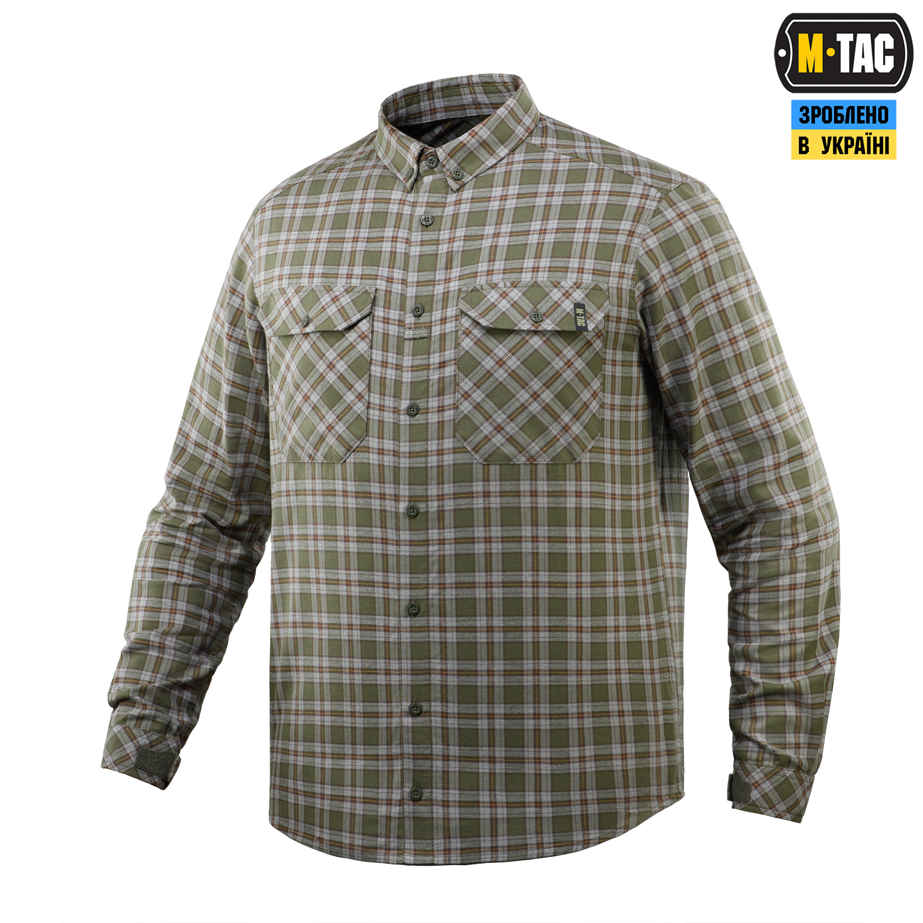 M-Tac сорочка Lumberjack Cotton Shirt Olive/Grey M-Tac сорочка Lumberjack Cotton Shirt Olive/Grey