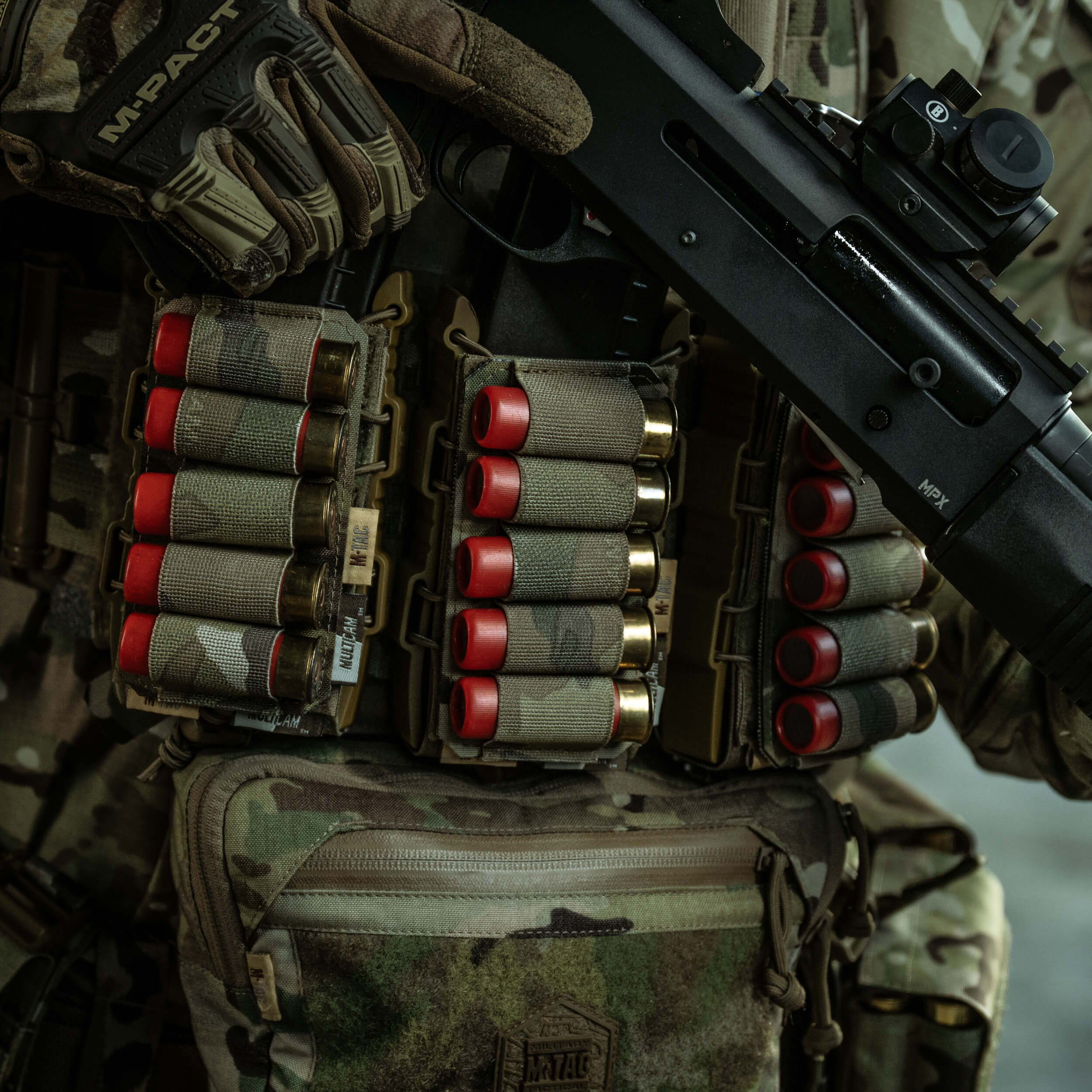 M-Tac Патронташ на липучці для набоїв 12 калібру Multicam M-Tac Патронташ на липучці для набоїв 12 калібру Multicam - Зображення 16
