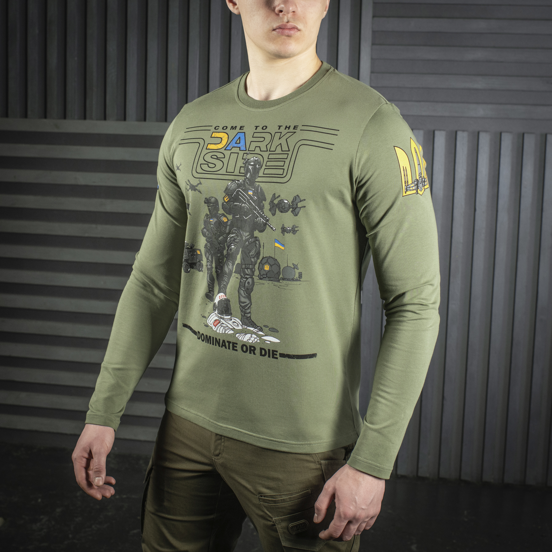 M-Tac футболка UA довгий рукав Side Light Olive M-Tac футболка UA довгий рукав Side Light Olive — изображение 14