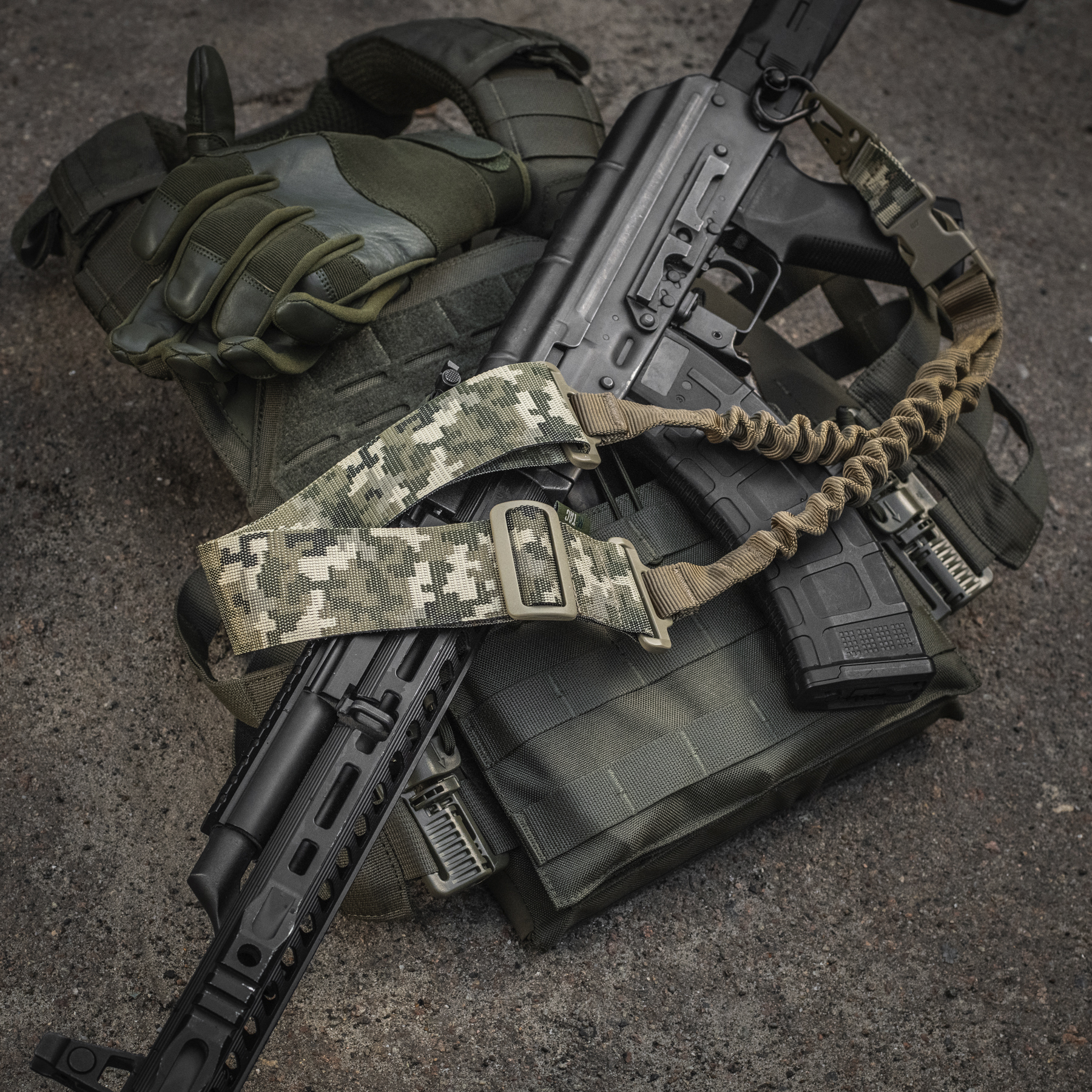 M-Tac ремінь збройовий одноточковий еластичний ММ14 M-Tac ремінь збройовий одноточковий еластичний ММ14 - Зображення 8
