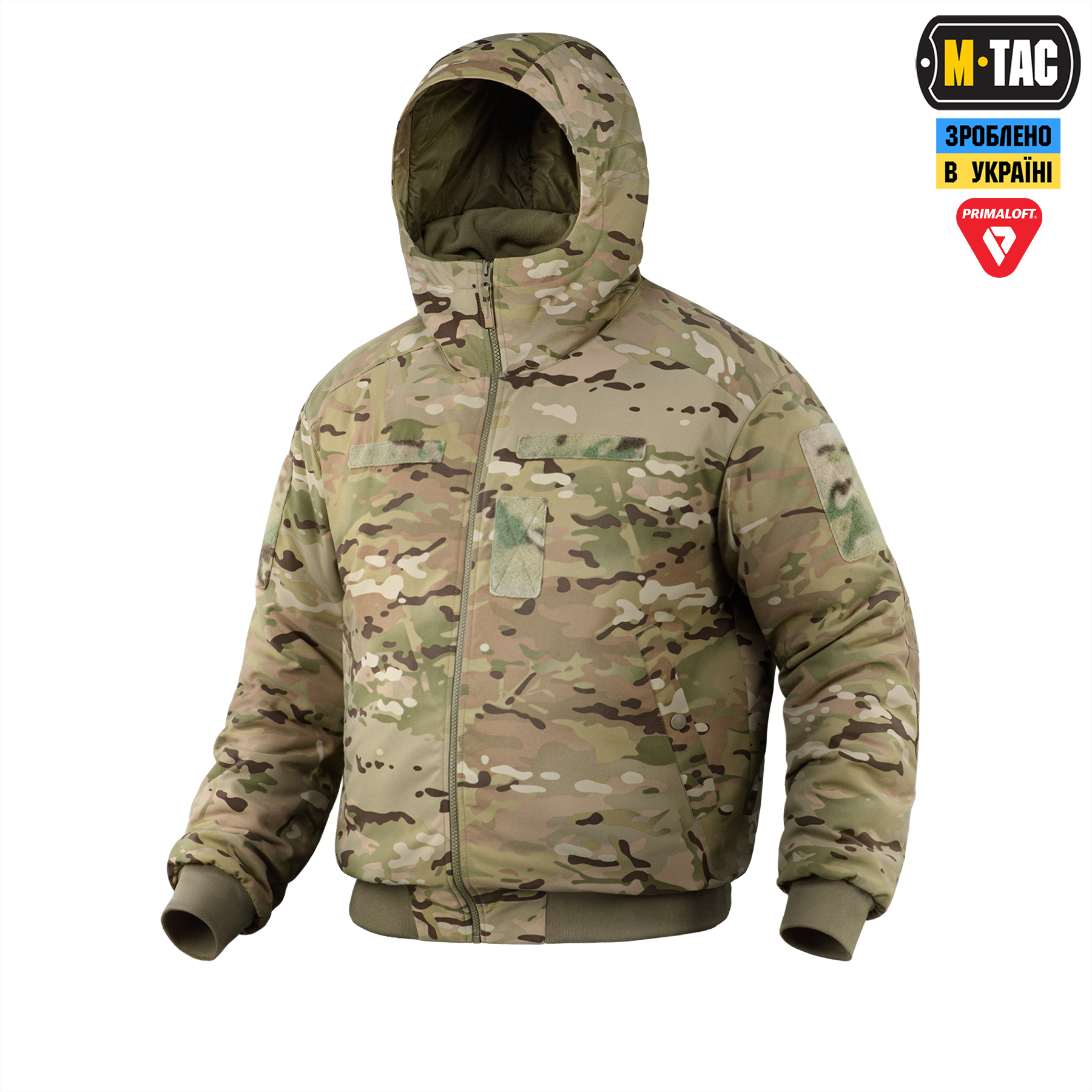 M-Tac куртка MA-1 Hooded Military MC M-Tac куртка MA-1 Hooded Military MC — изображение 5