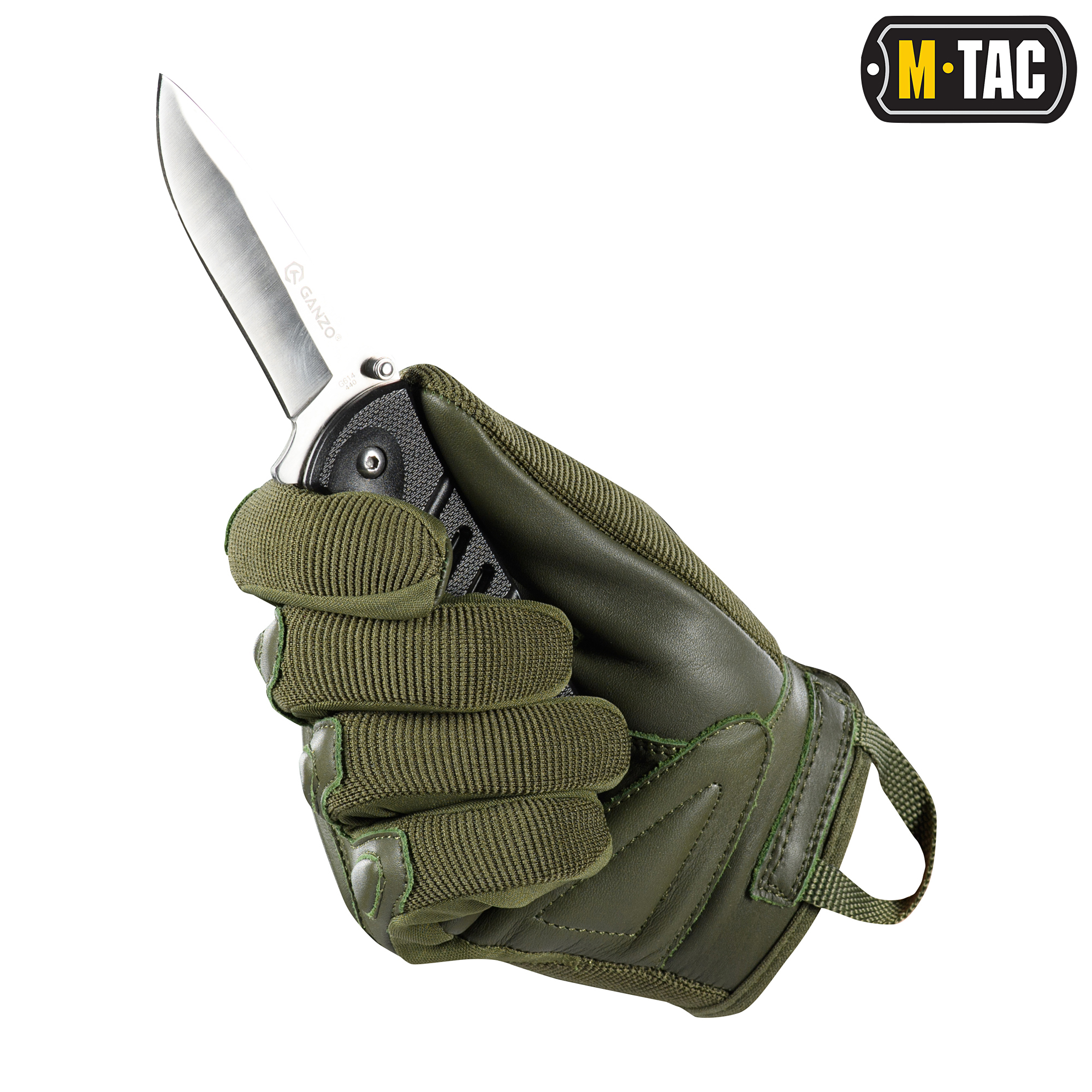 M-Tac перчатки Assault Tactical Mk.2 Olive M-Tac рукавички Assault Tactical Mk.2 Olive — изображение 4