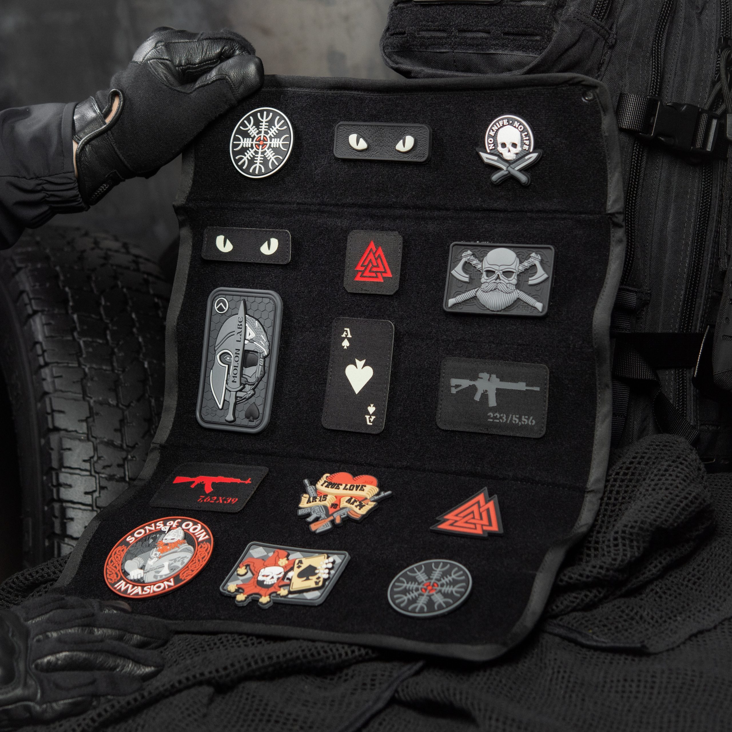 M-Tac панель для нашивок універсальна Black M-Tac панель для нашивок універсальна Black - Зображення 18