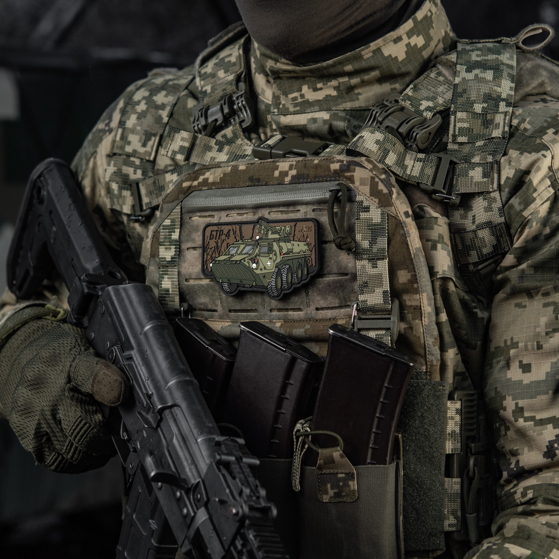 M-Tac нашивка БТР 4 (PVC) M-Tac нашивка БТР 4 (PVC) - Зображення 2