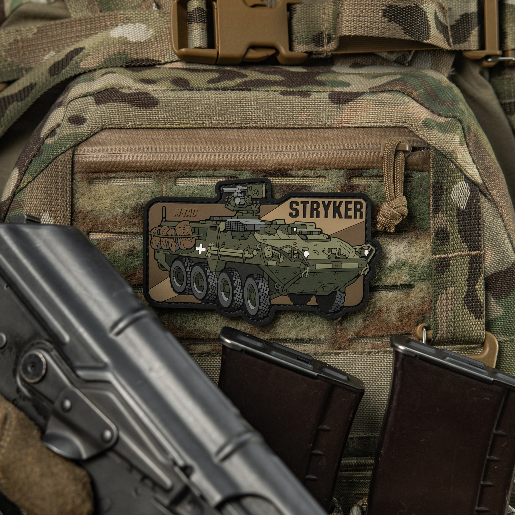 M-Tac нашивка Stryker (PVC) M-Tac нашивка Stryker (PVC) — изображение 3