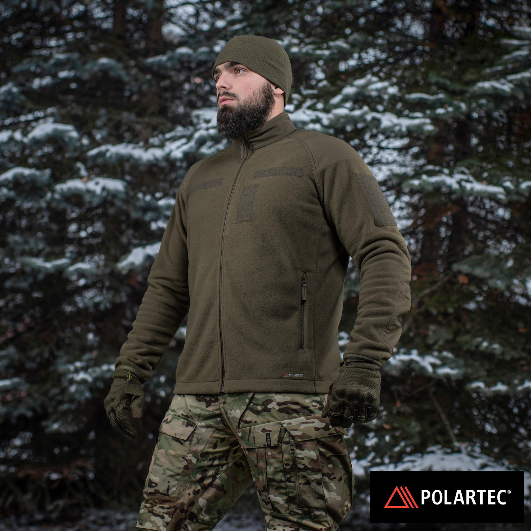 M-Tac куртка Combat Fleece Polartec Jacket Dark Olive M-Tac куртка Combat Fleece Polartec Jacket Dark Olive — изображение 8