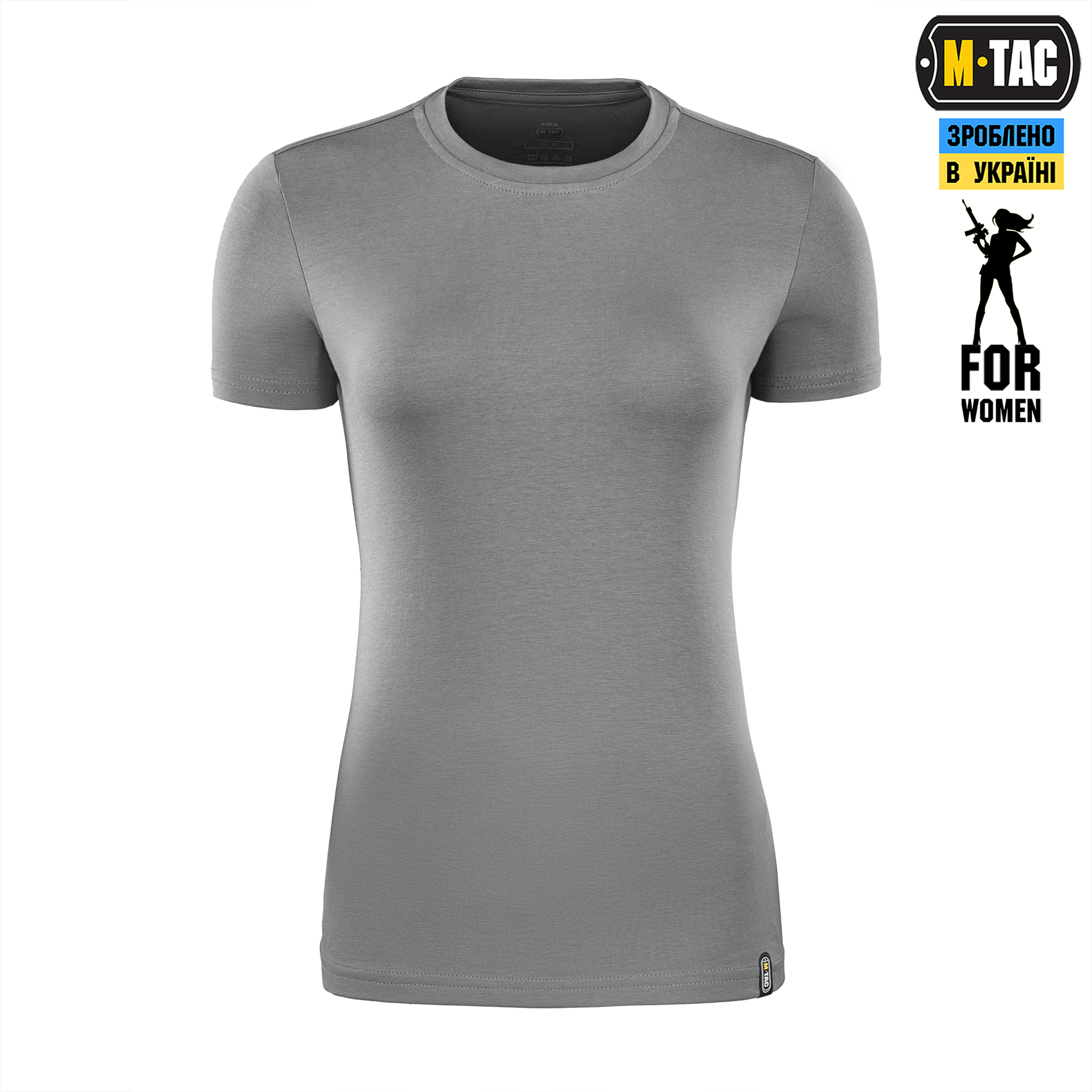 M-Tac футболка 93/7 Lady Light Grey M-Tac футболка 93/7 Lady Light Grey - Зображення 2