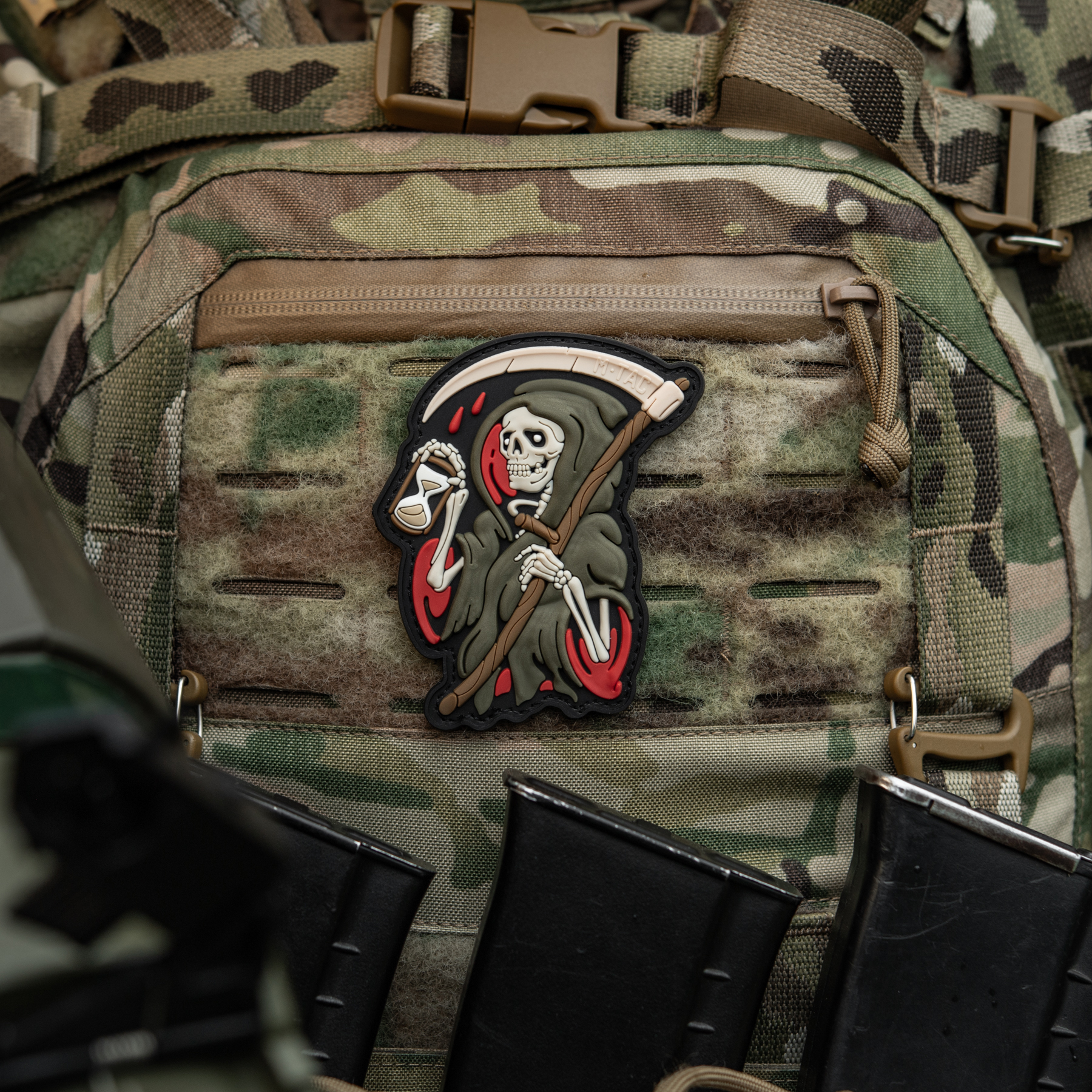 M-Tac нашивка Time PVC Black/Olive M-Tac нашивка Time PVC Black/Olive — изображение 4