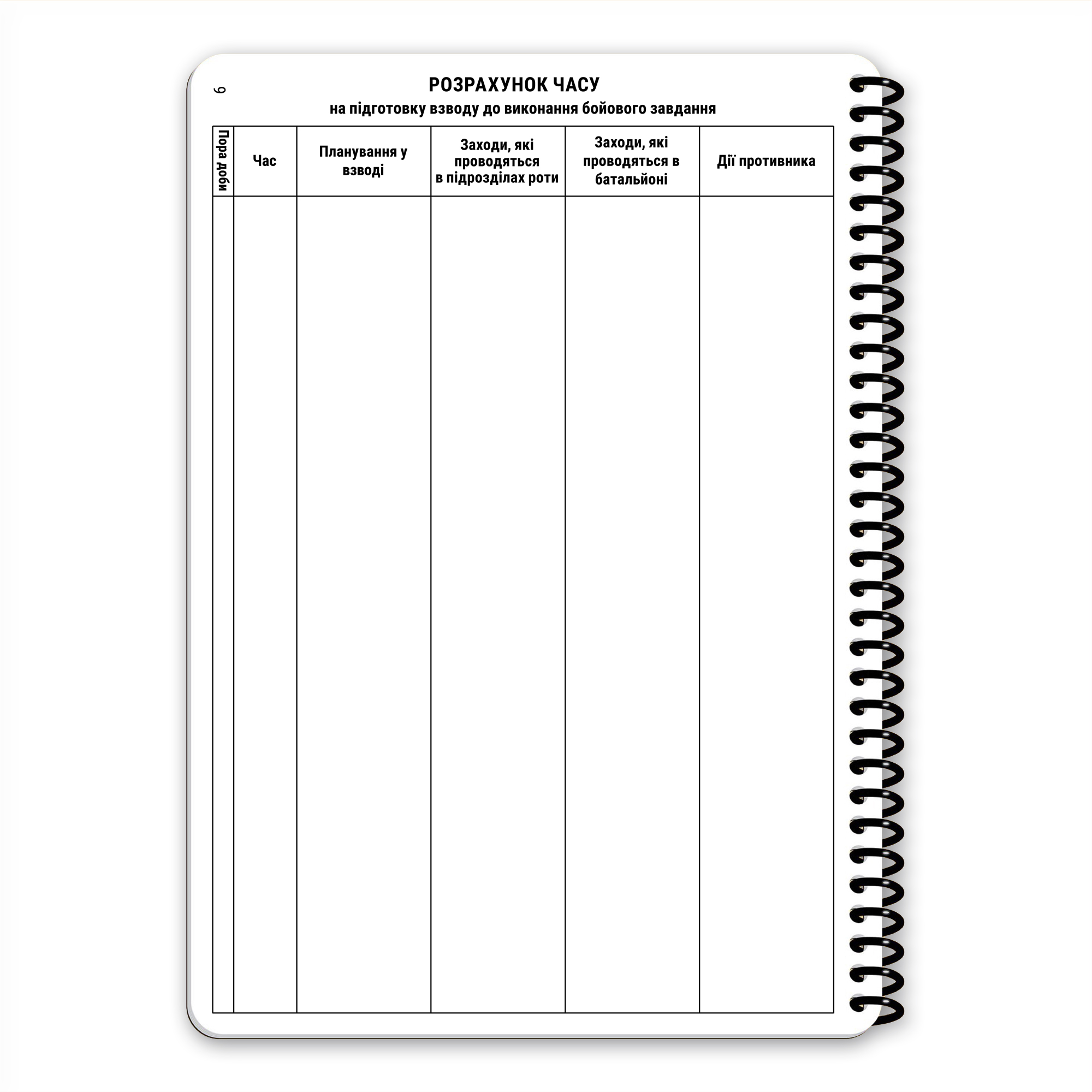 Ecopybook Tactical Блокнот командира взводу Ecopybook Tactical Блокнот командира взводу — изображение 10
