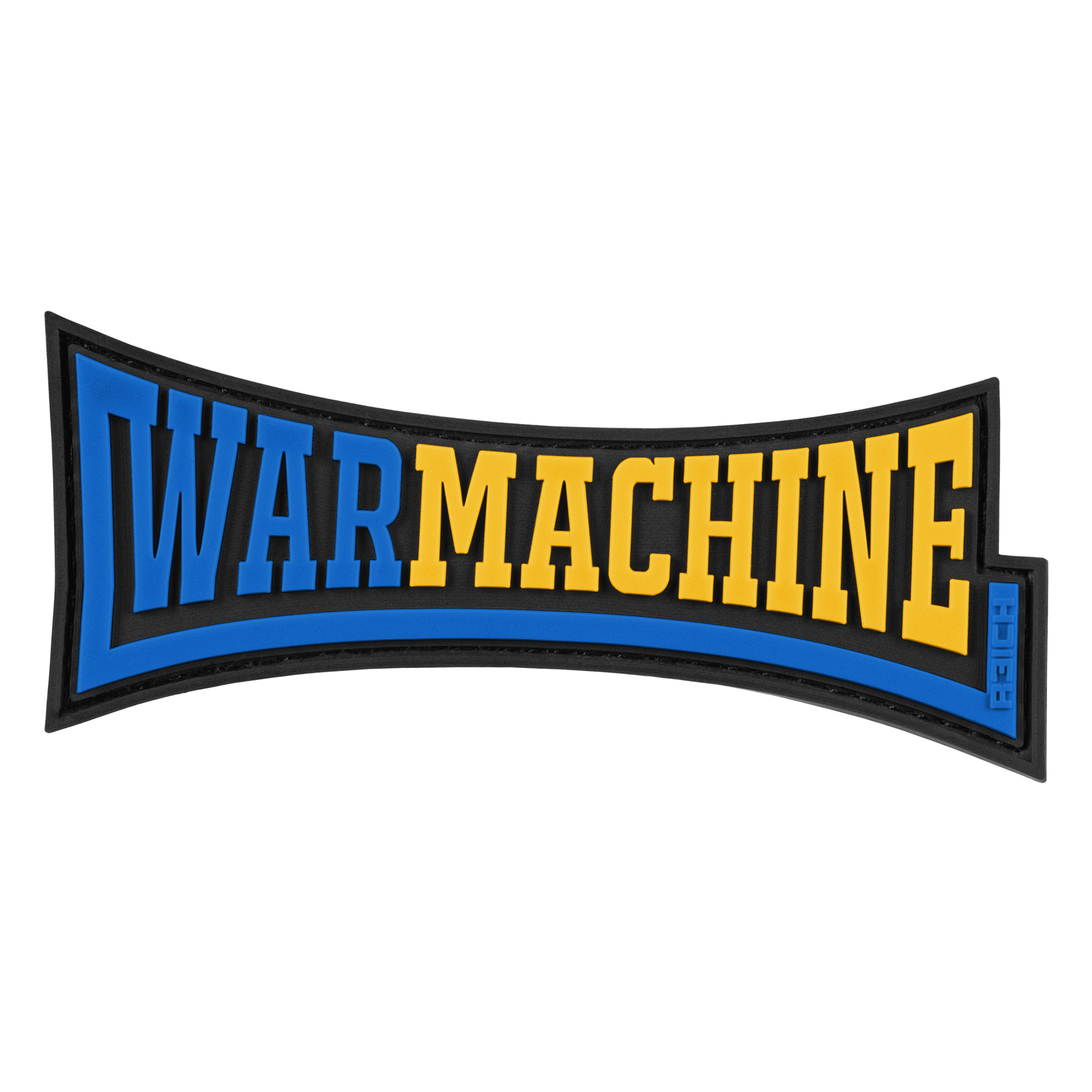 R3ICH нашивка Warmachine жовто-синя R3ICH нашивка Warmachine жовто-синя