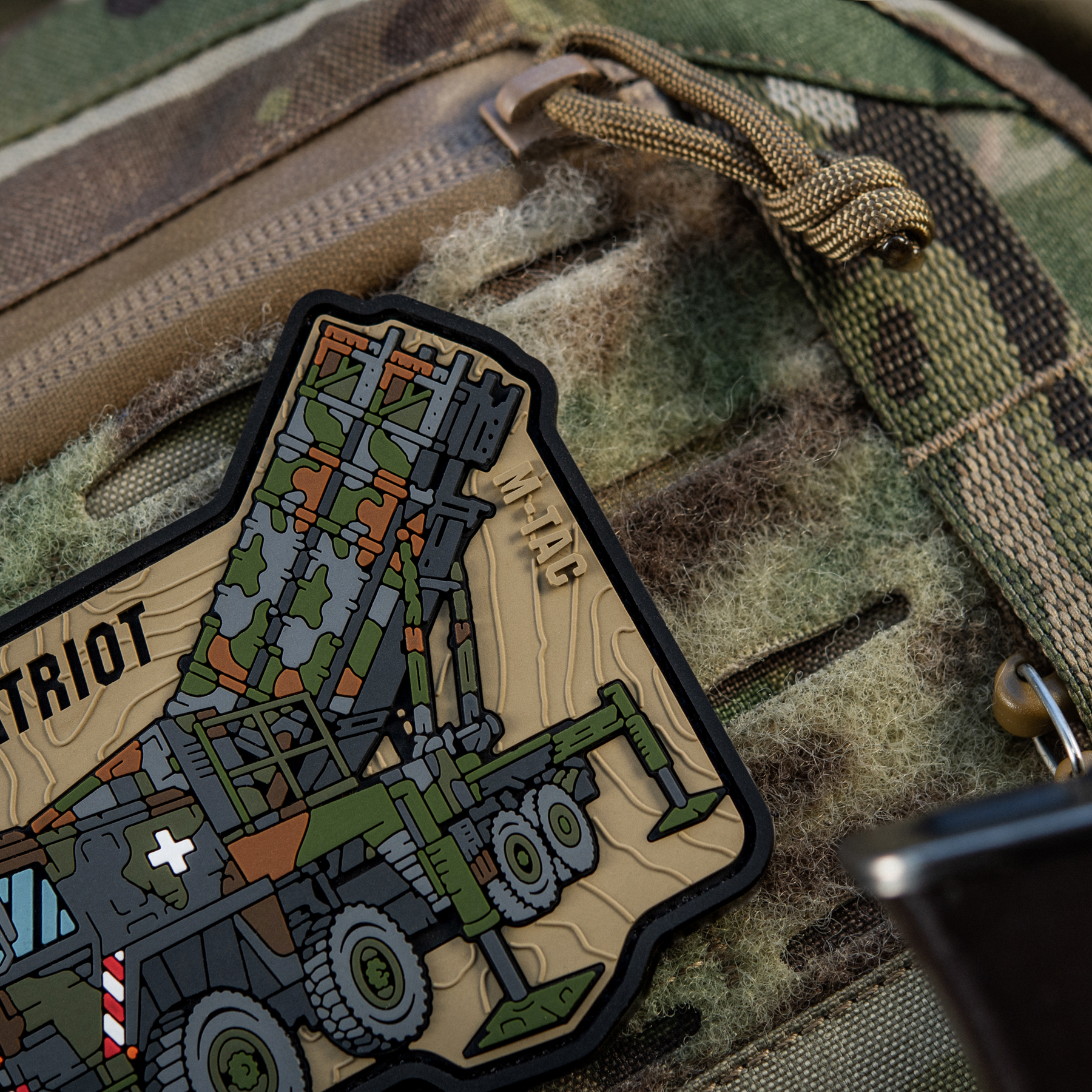 M-Tac нашивка MIM-104 Patriot (PVC) M-Tac нашивка MIM-104 Patriot (PVC) - Зображення 8