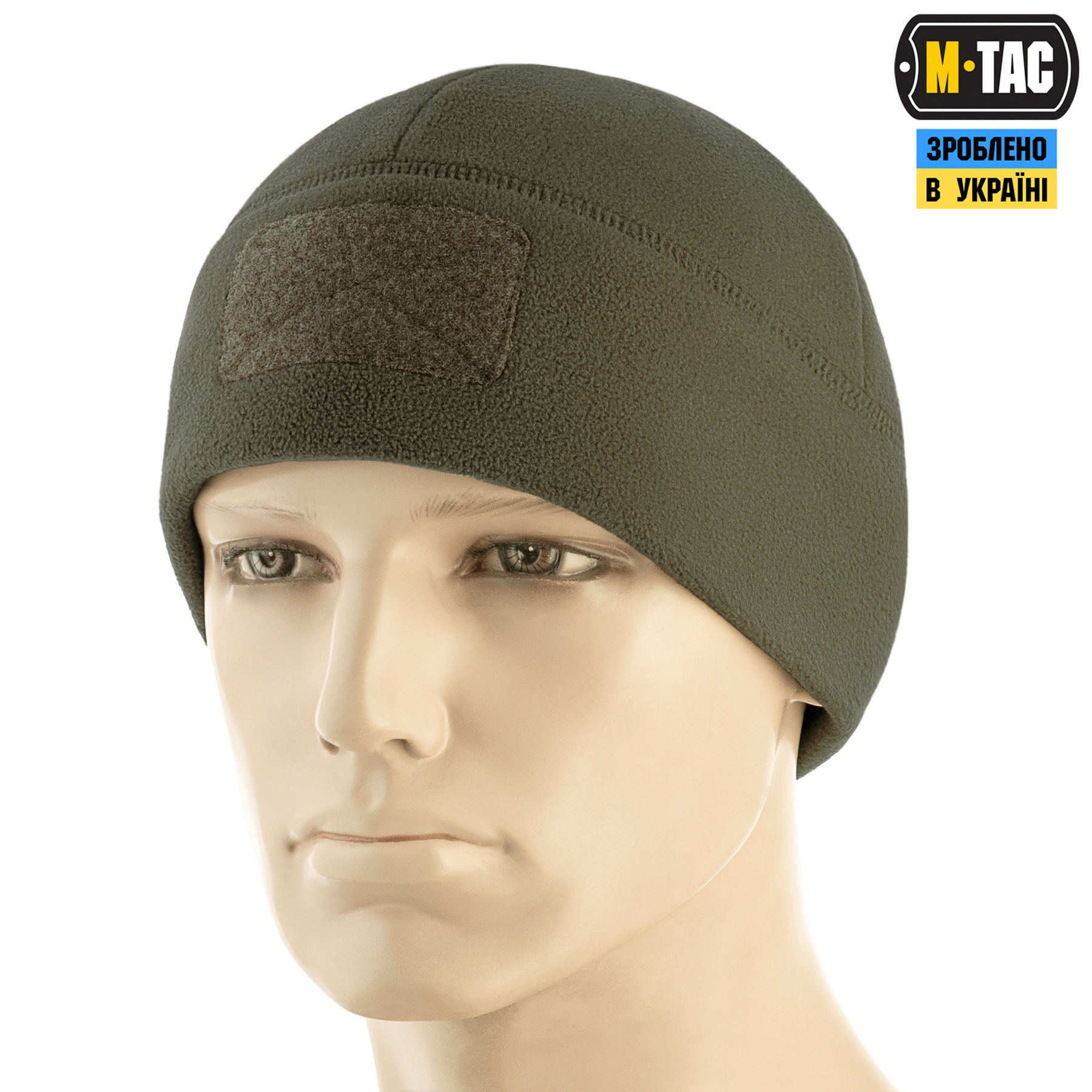 M-Tac шапка Watch Cap Elite фліс (320г/м2) з липучкою Dark Olive M-Tac шапка Watch Cap Elite фліс (320г/м2) з липучкою Dark Olive