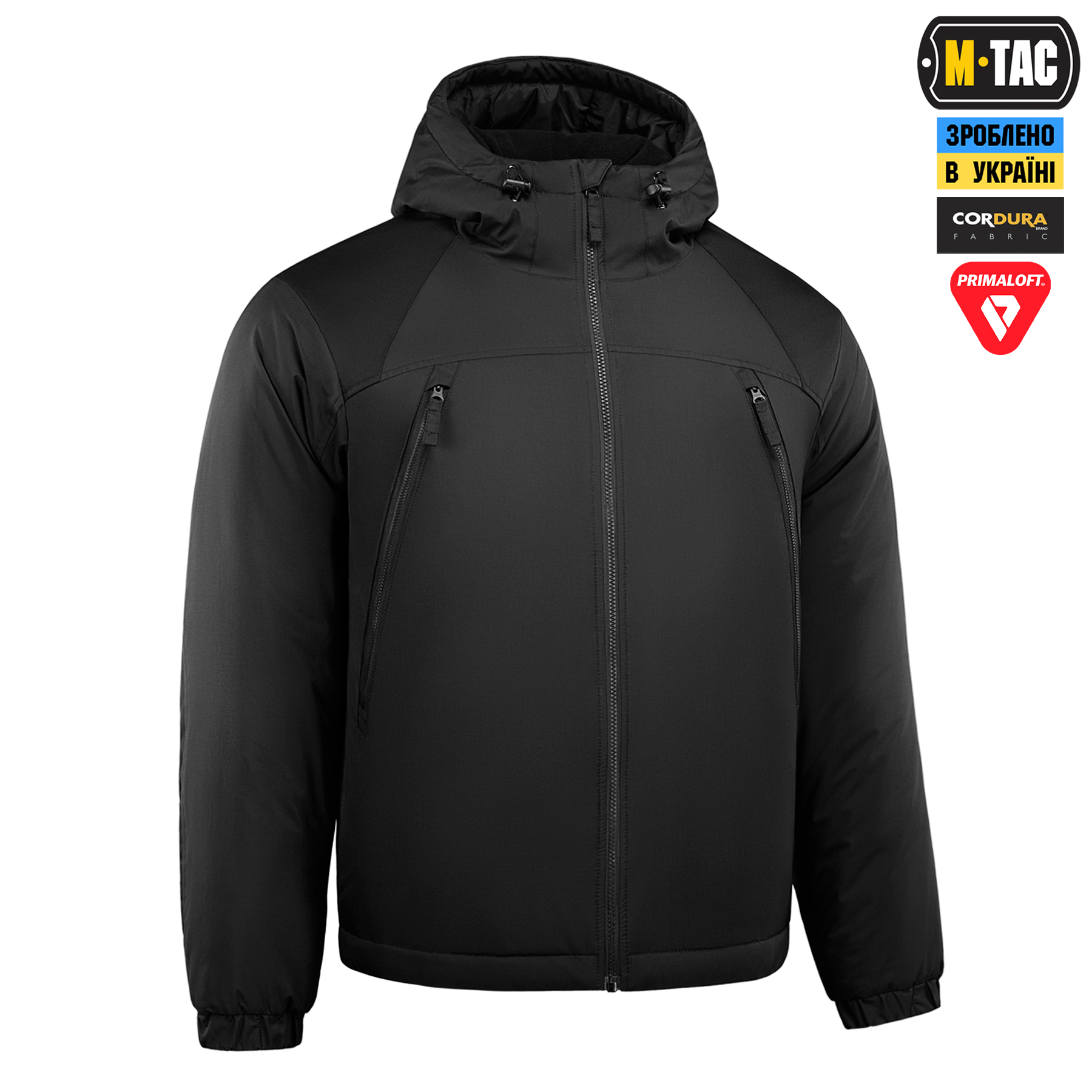 M-Tac куртка зимова Alpha Basic Primaloft Black M-Tac куртка зимова Alpha Basic Primaloft Black - Зображення 3