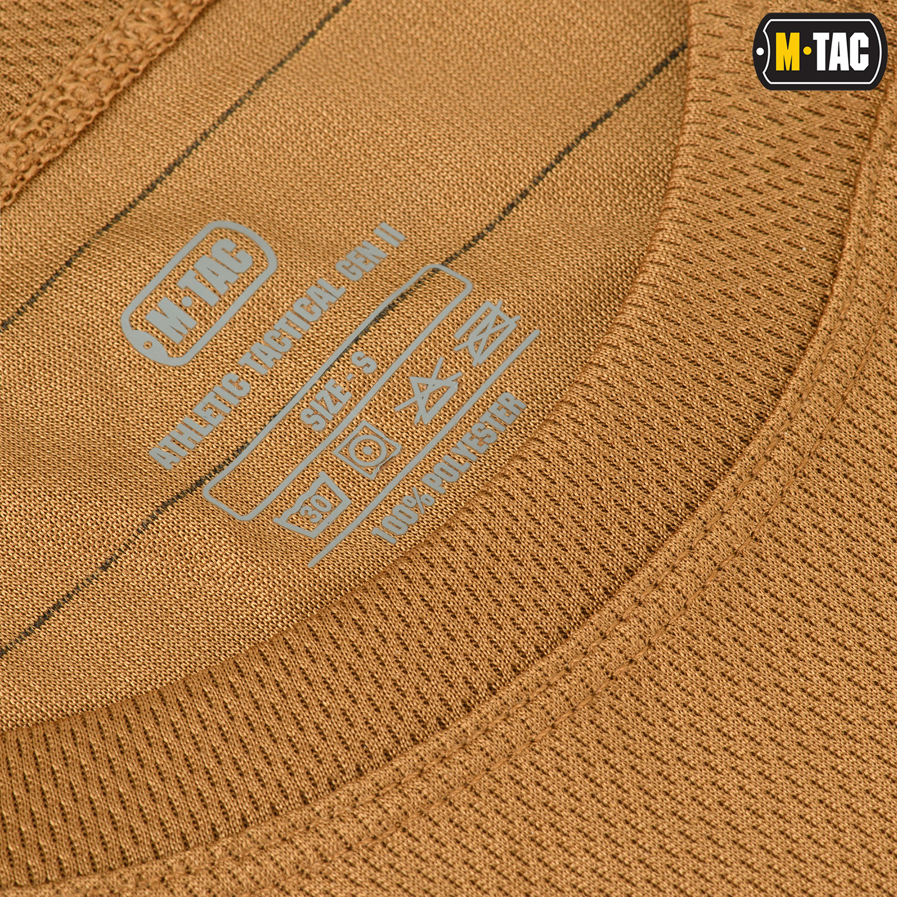 M-Tac футболка потовідвідна Athletic Tactical Gen.2 Coyote Brown M-Tac футболка потовідвідна Athletic Tactical Gen.2 Coyote Brown — изображение 5