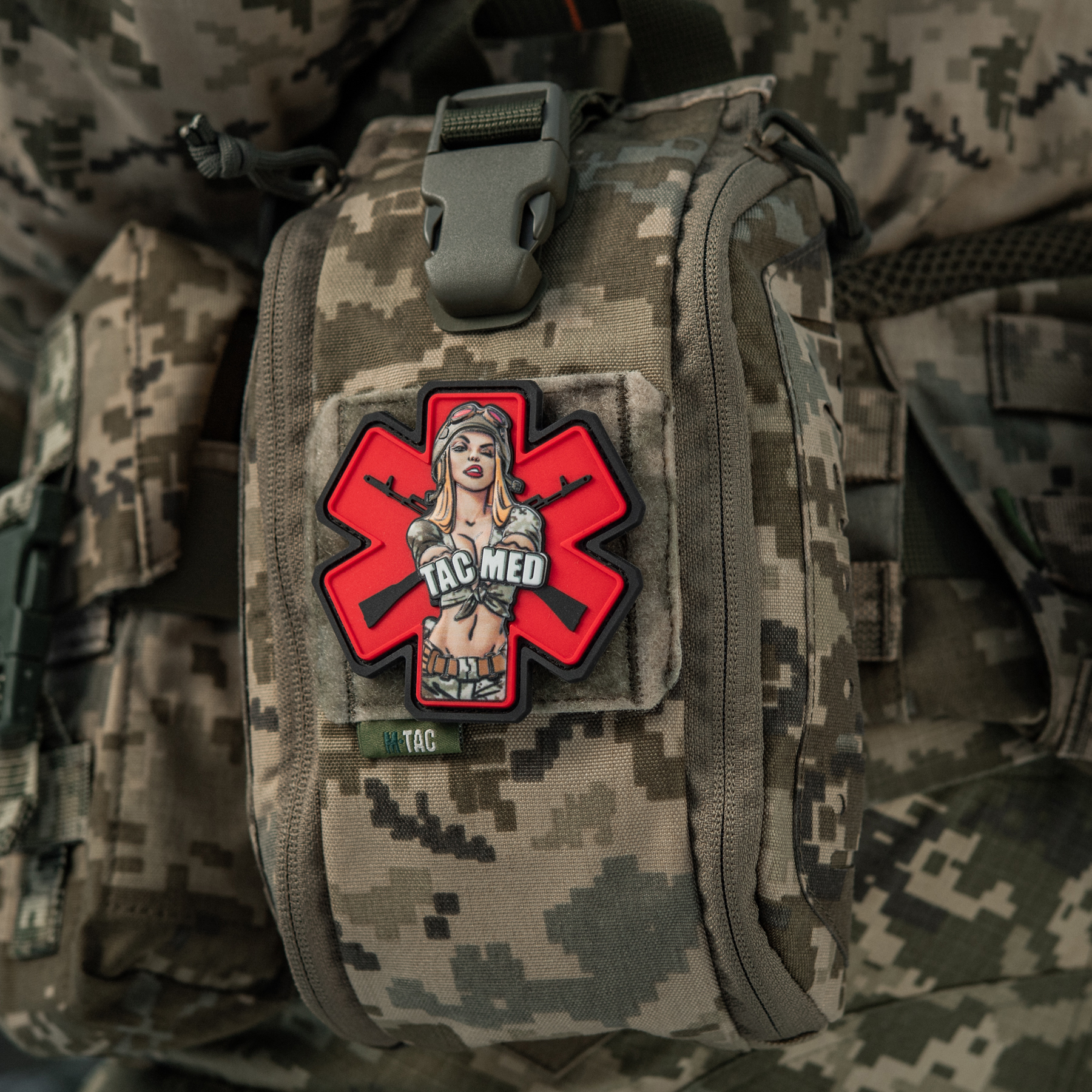 M-Tac нашивка TacMed PVC MM14 M-Tac нашивка TacMed PVC MM14 — изображение 3