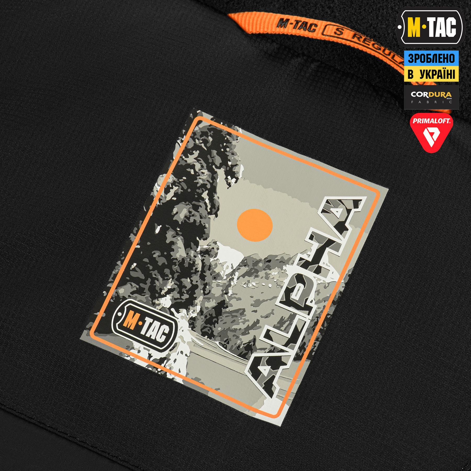 M-Tac куртка зимова Alpha Basic Primaloft Black M-Tac куртка зимова Alpha Basic Primaloft Black - Зображення 5