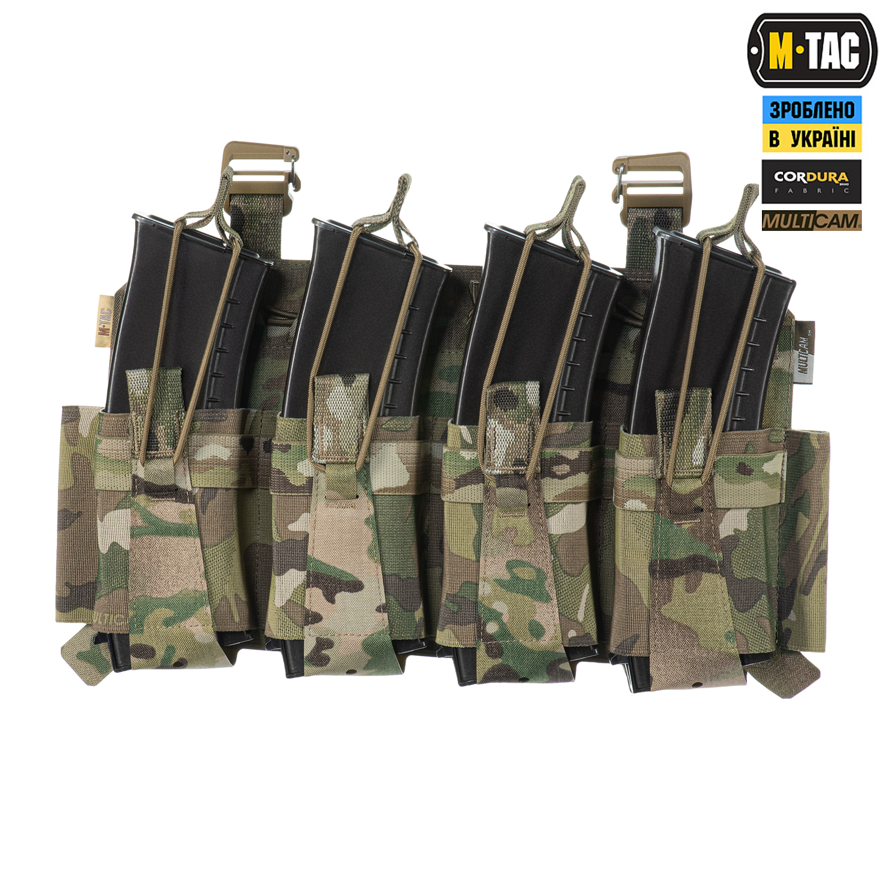 M-Tac передня панель для чохола бронежилета Sturm на 4 магазина Multicam M-Tac передня панель для чохола бронежилета Sturm на 4 магазина Multicam - Зображення 5