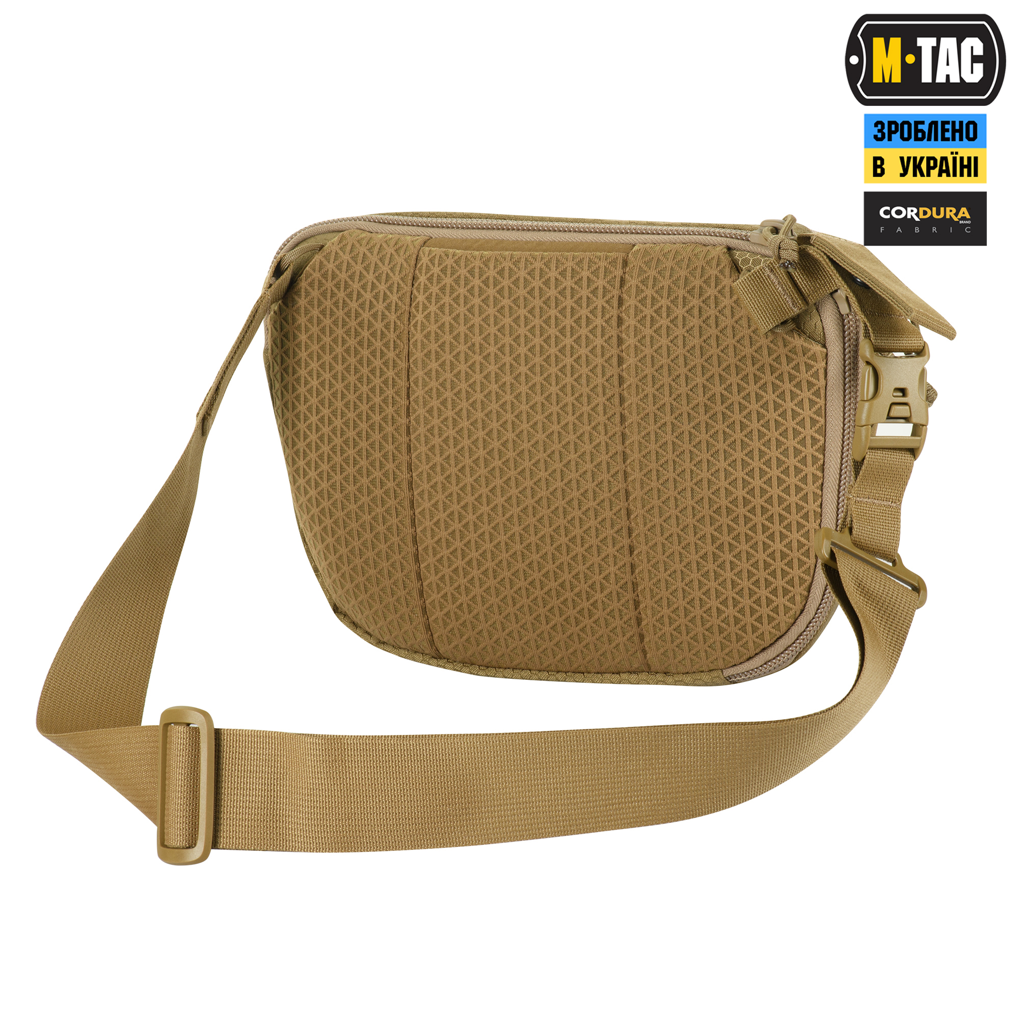 M-Tac сумка Sphaera Hex Hardsling Bag Large з липучкою Elite Multicam/Coyote M-Tac сумка Sphaera Hex Hardsling Bag Large з липучкою Elite Multicam/Coyote - Зображення 4