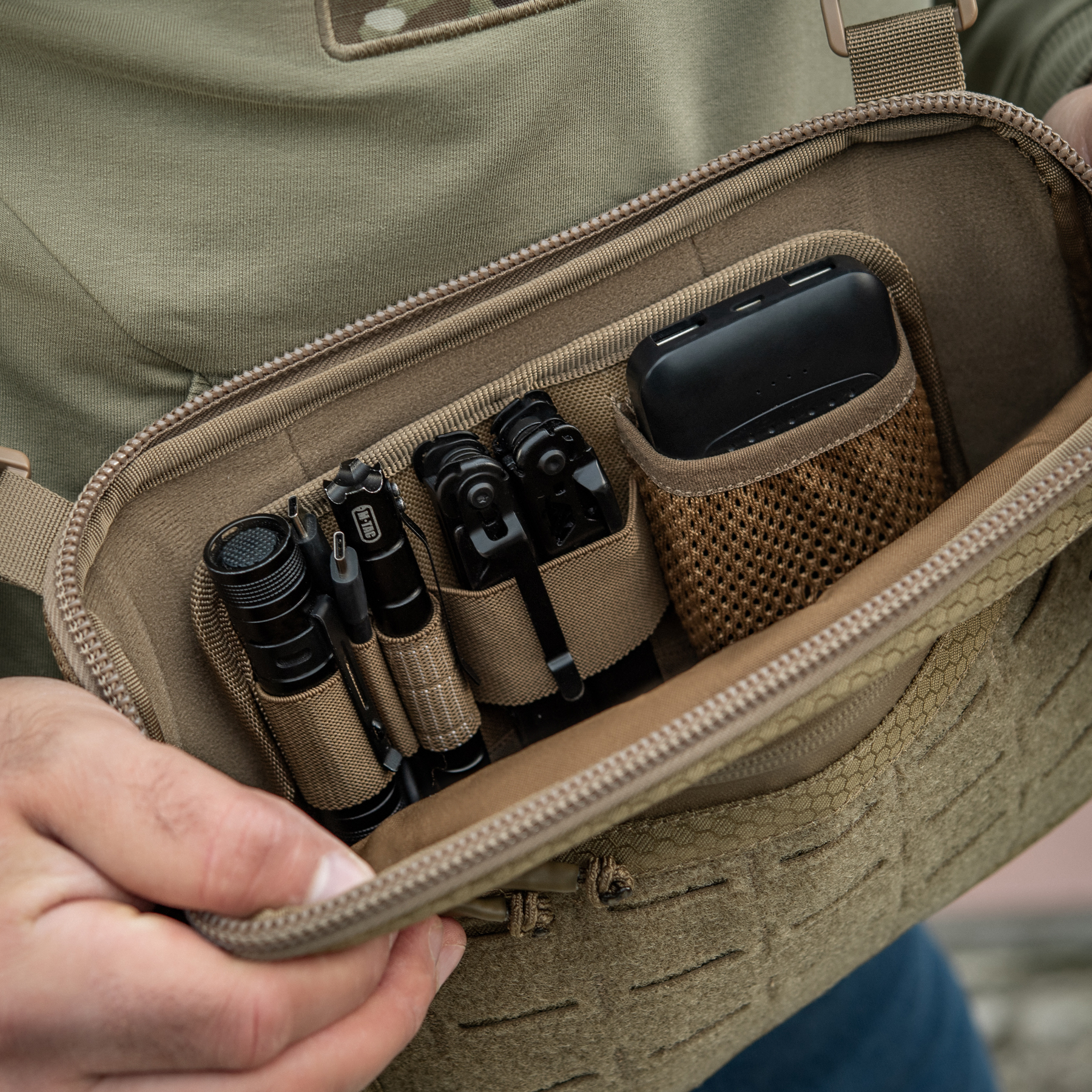 M-Tac сумка Admin Bag Medium Elite з липучкою Hex Coyote M-Tac сумка Admin Bag Medium Elite з липучкою Hex Coyote — изображение 32
