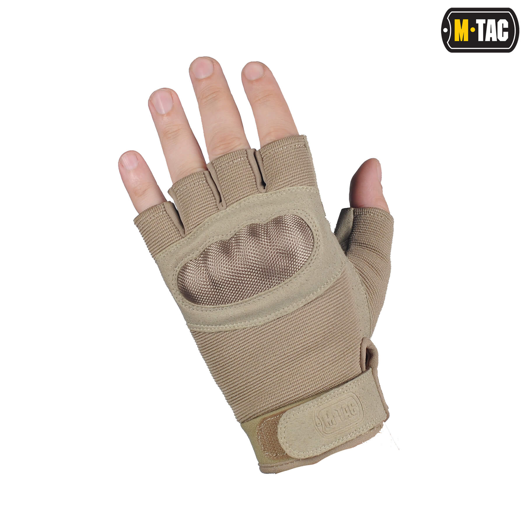 M-Tac рукавички безпалі Assault Tactical Mk.3 Khaki M-Tac рукавички безпалі Assault Tactical Mk.3 Khaki - Зображення 2