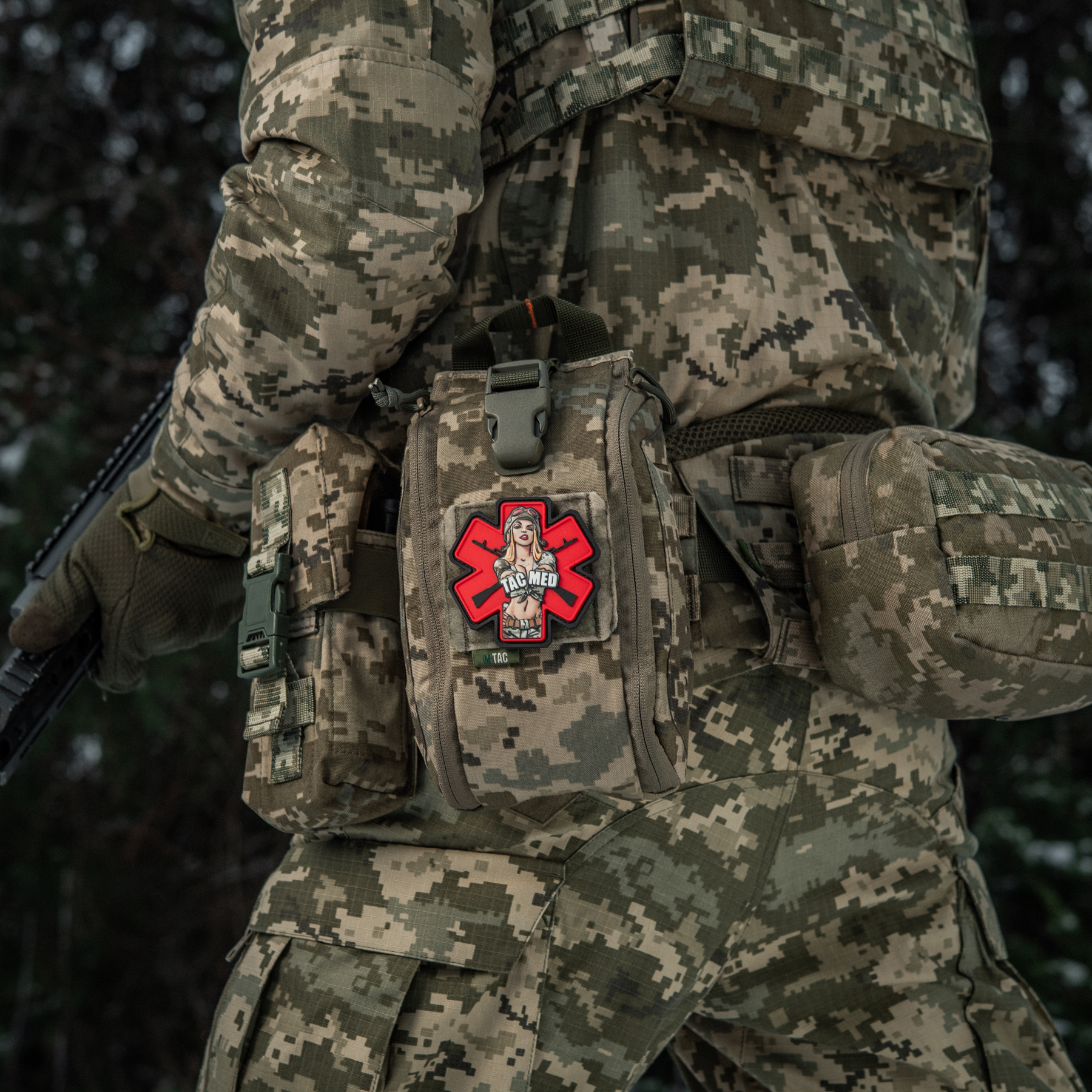 M-Tac нашивка TacMed PVC MM14 M-Tac нашивка TacMed PVC MM14 — изображение 2