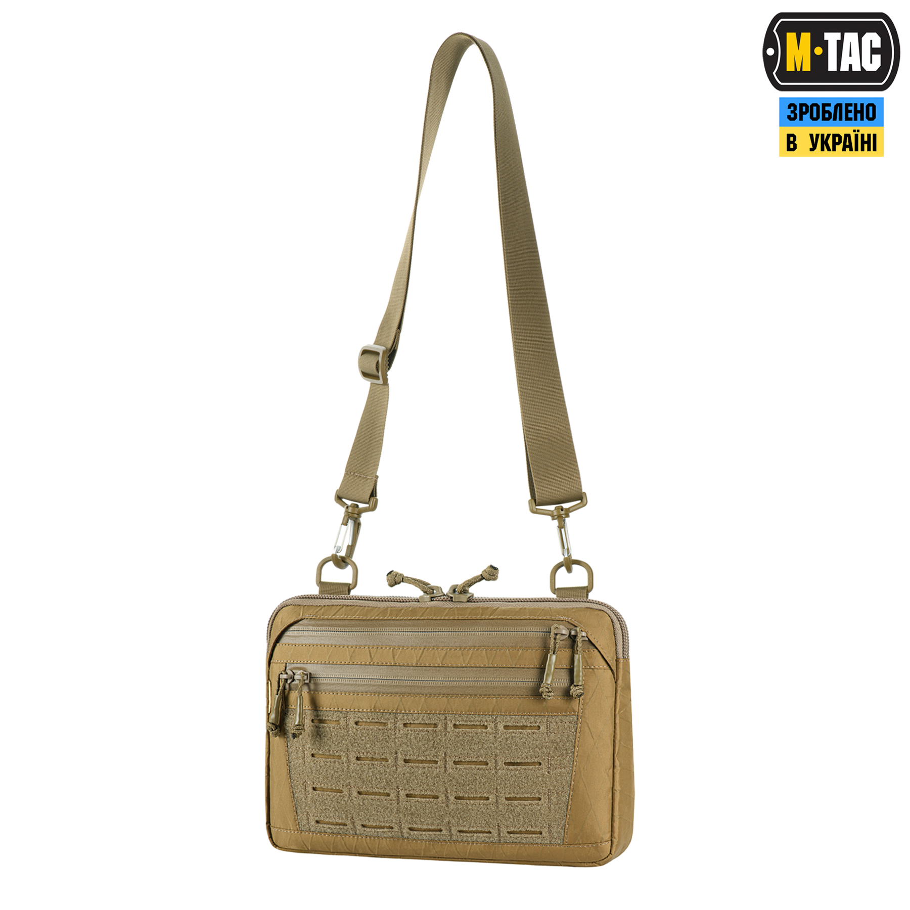 M-Tac сумка Admin Bag Medium X-PAC Elite з липучкою Coyote M-Tac сумка Admin Bag Medium X-PAC Elite з липучкою Coyote — изображение 5