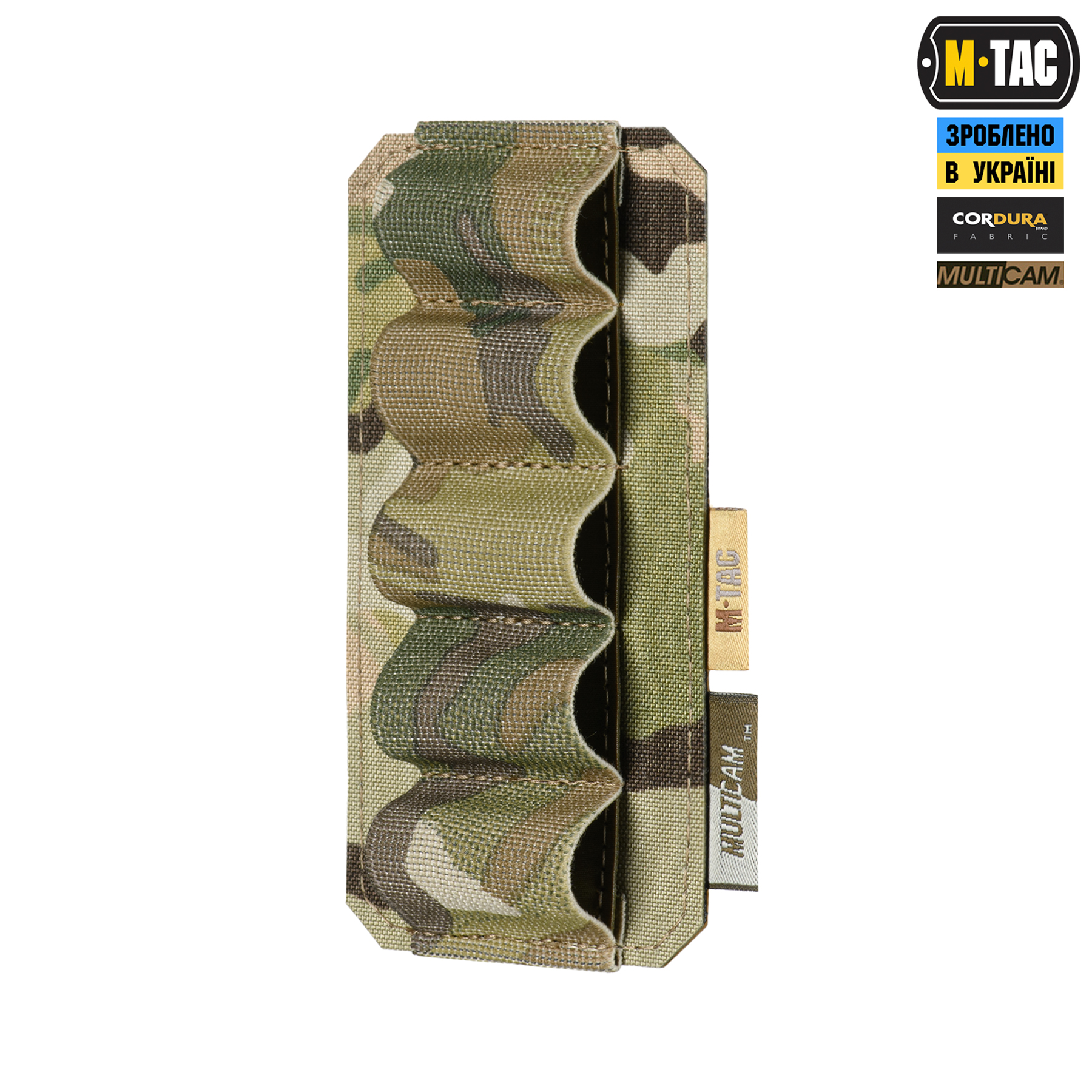 M-Tac Патронташ на липучці для набоїв 12 калібру Multicam M-Tac Патронташ на липучці для набоїв 12 калібру Multicam