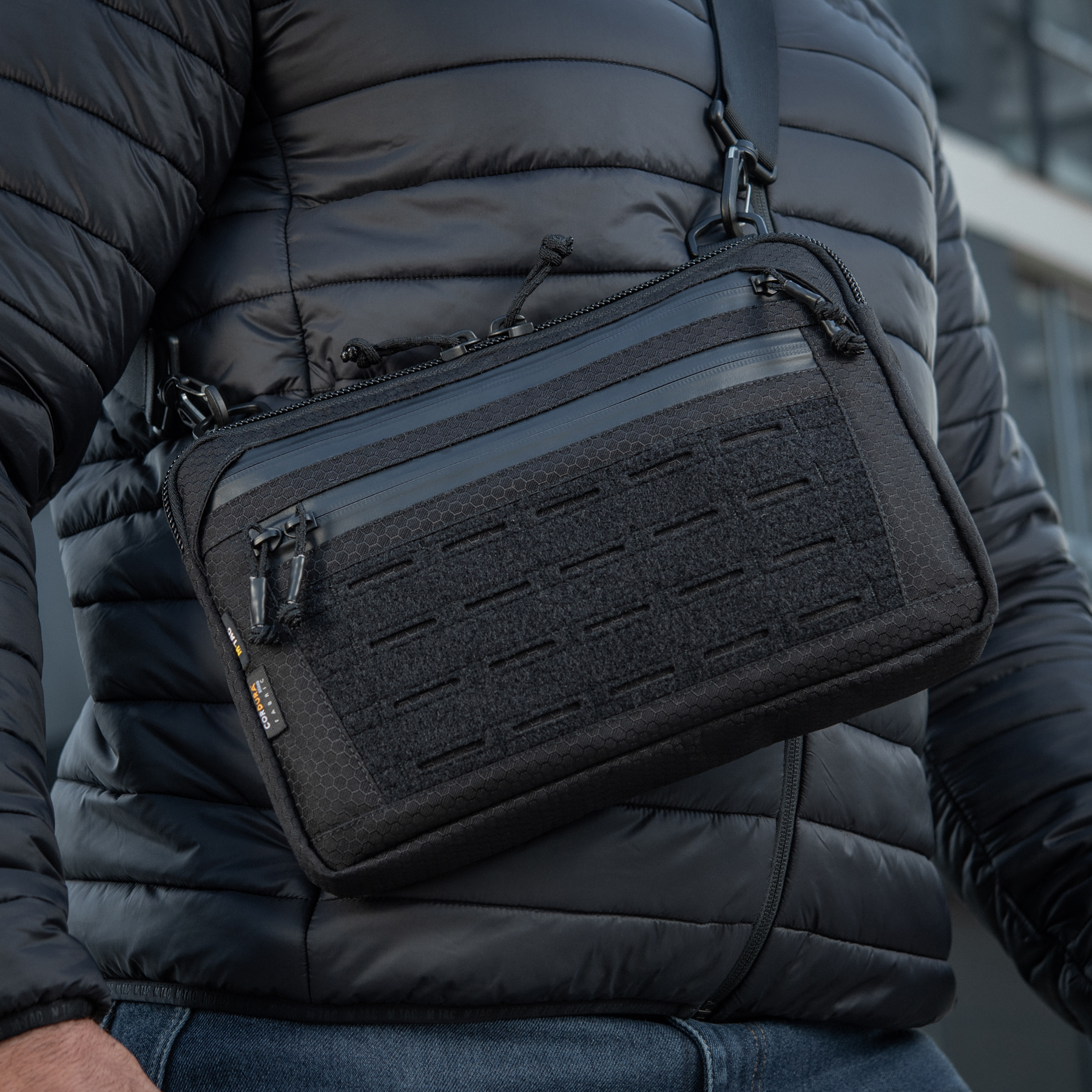 M-Tac сумка Admin Bag Medium Elite з липучкою Hex Black M-Tac сумка Admin Bag Medium Elite з липучкою Hex Black — изображение 15